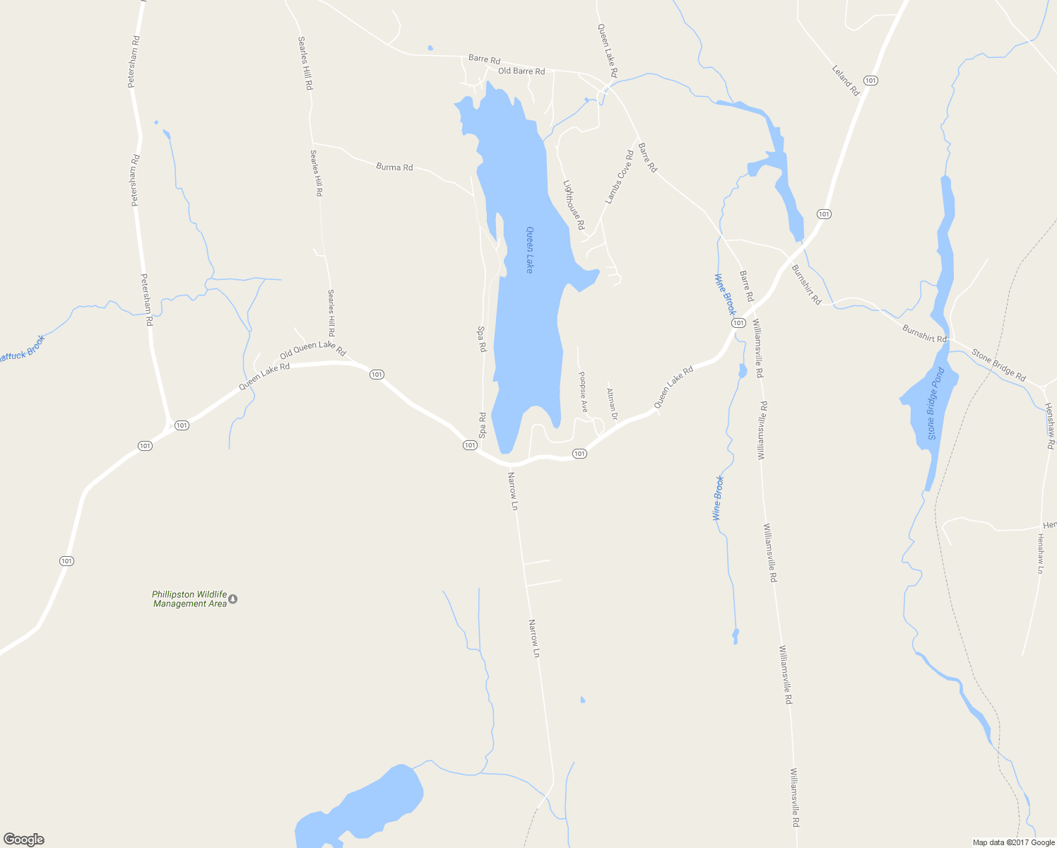 map of restaurants, bars, coffee shops, grocery stores, and more near 11 Samuel Drive in Phillipston