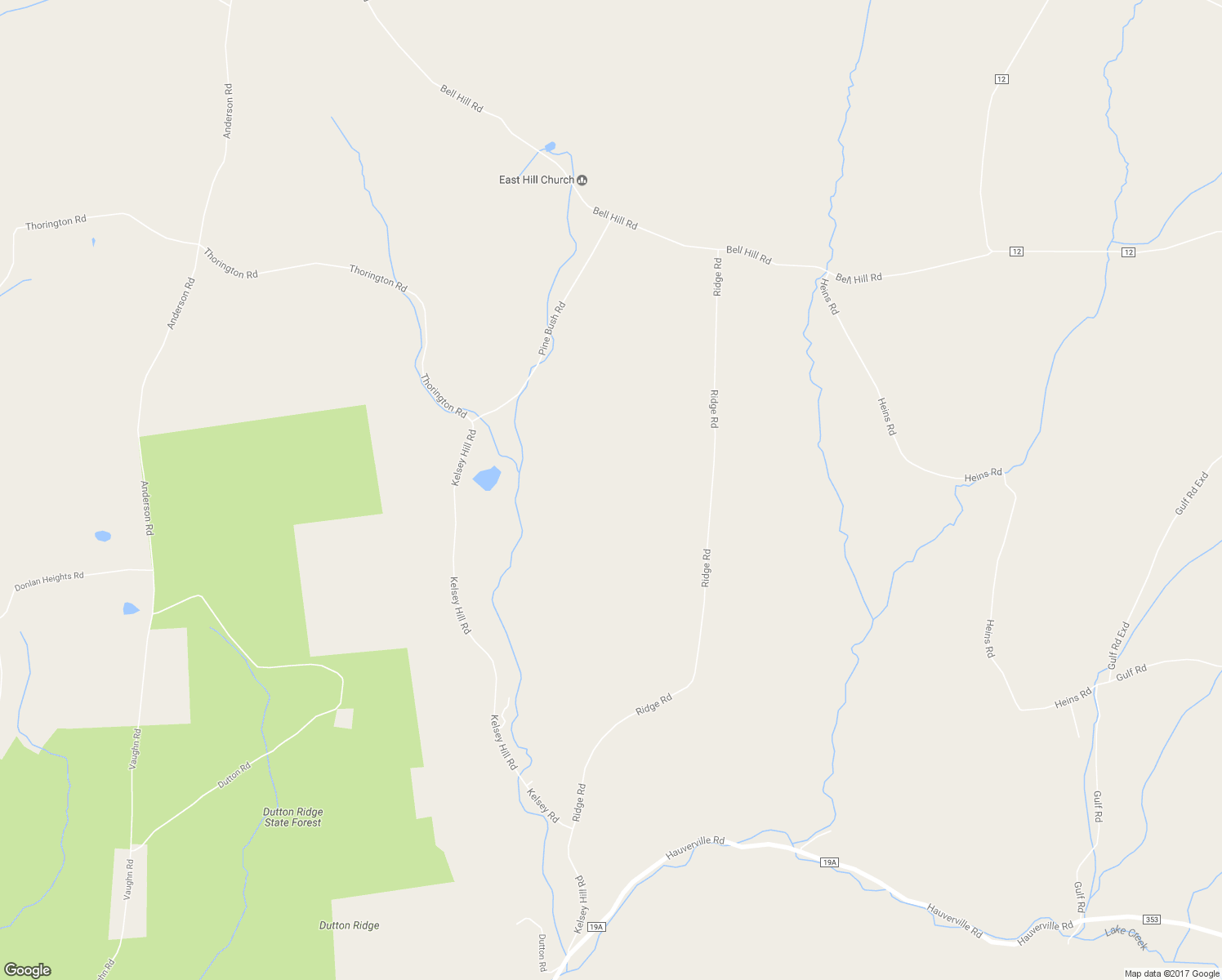 map of restaurants, bars, coffee shops, grocery stores, and more near 333 Ridge Road in Middleburgh