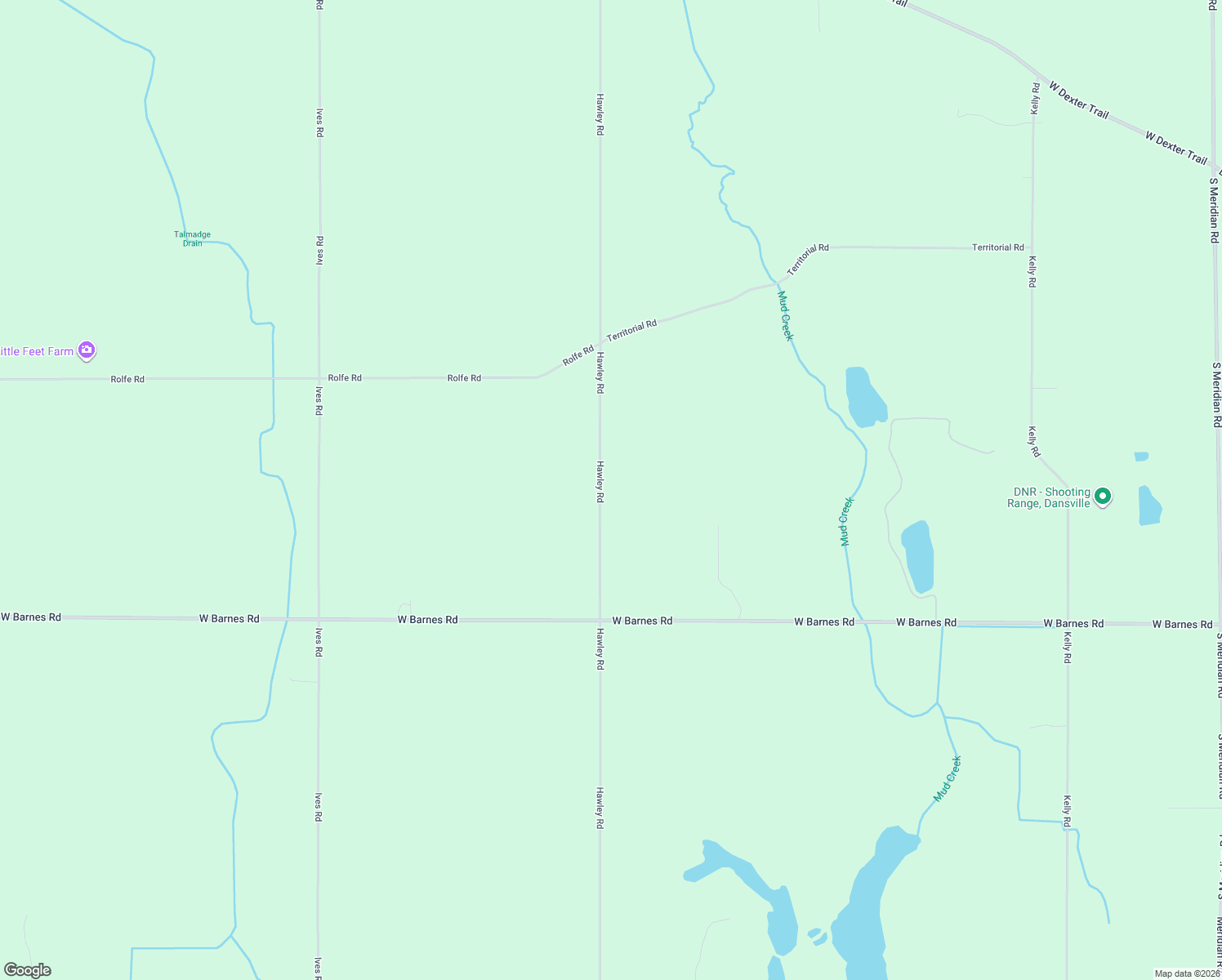 map of restaurants, bars, coffee shops, grocery stores, and more near 1805 Hawley Road in Leslie
