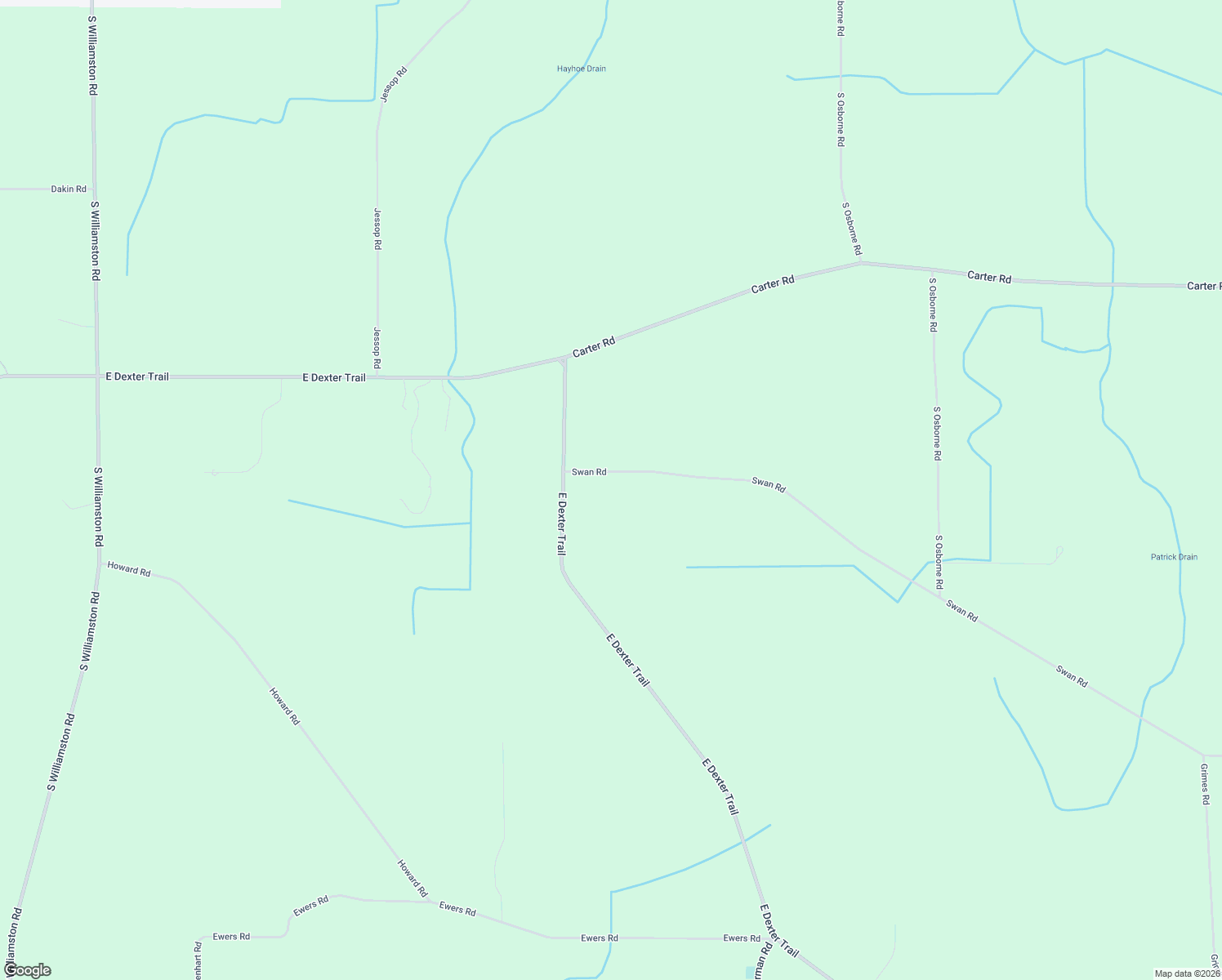 map of restaurants, bars, coffee shops, grocery stores, and more near 2100 Swan Road in Dansville