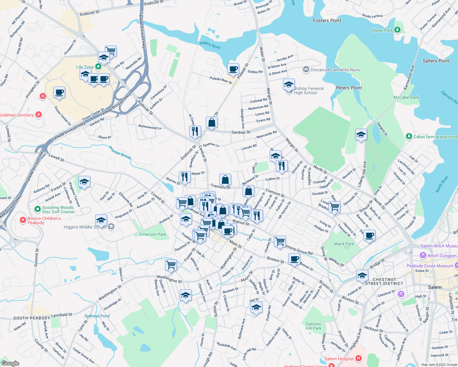 40 Tremont Street, Peabody MA Walk Score