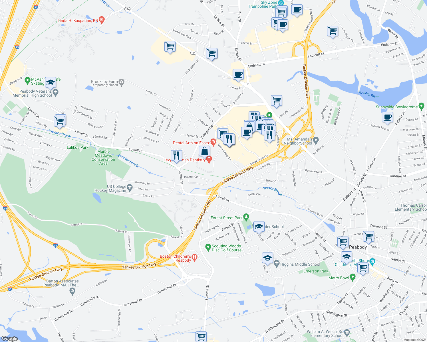 28 Essex Green Lane, Peabody MA Walk Score