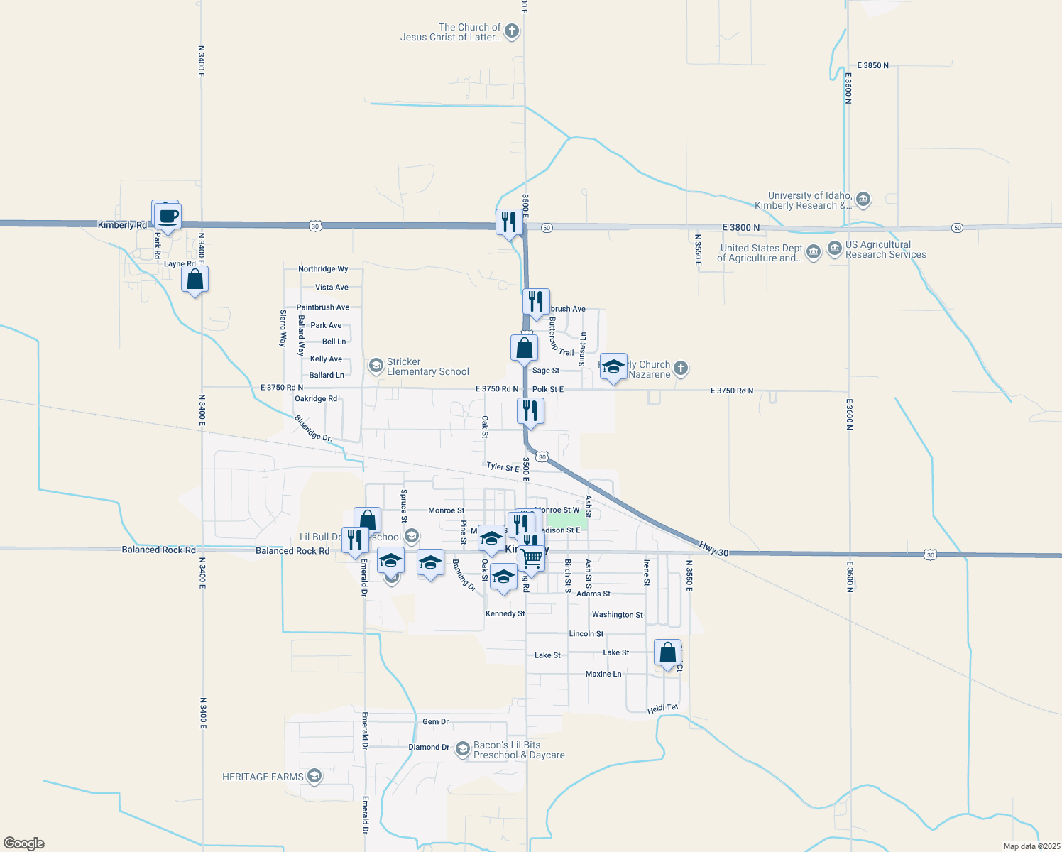 704 Main Street North, Kimberly ID Walk Score