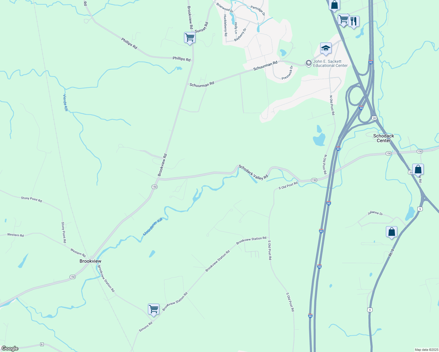 map of restaurants, bars, coffee shops, grocery stores, and more near 1364 Schodack Valley Road in Castleton-on-Hudson