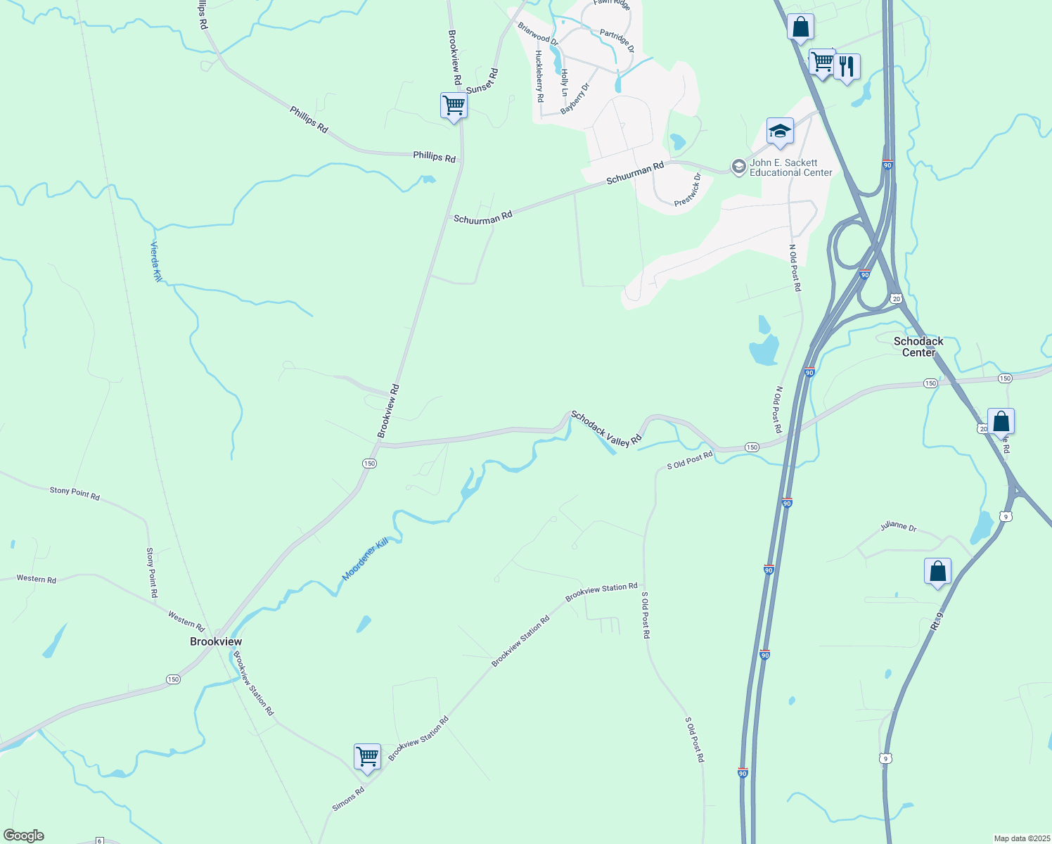 map of restaurants, bars, coffee shops, grocery stores, and more near 1364 Schodack Valley Road in Castleton-on-Hudson