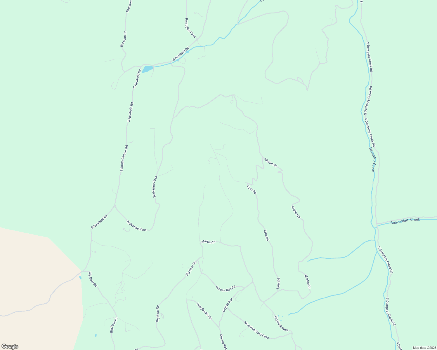 map of restaurants, bars, coffee shops, grocery stores, and more near Little Buffalo Road in Lava Hot Springs