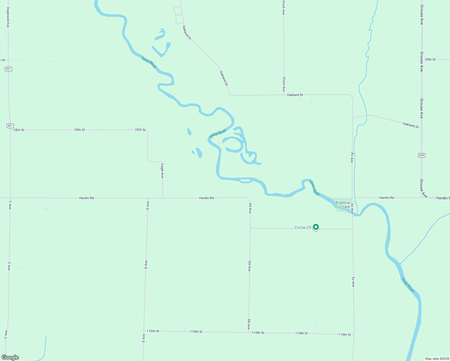 map of restaurants, bars, coffee shops, grocery stores, and more near 556 Hardin Road in Alden