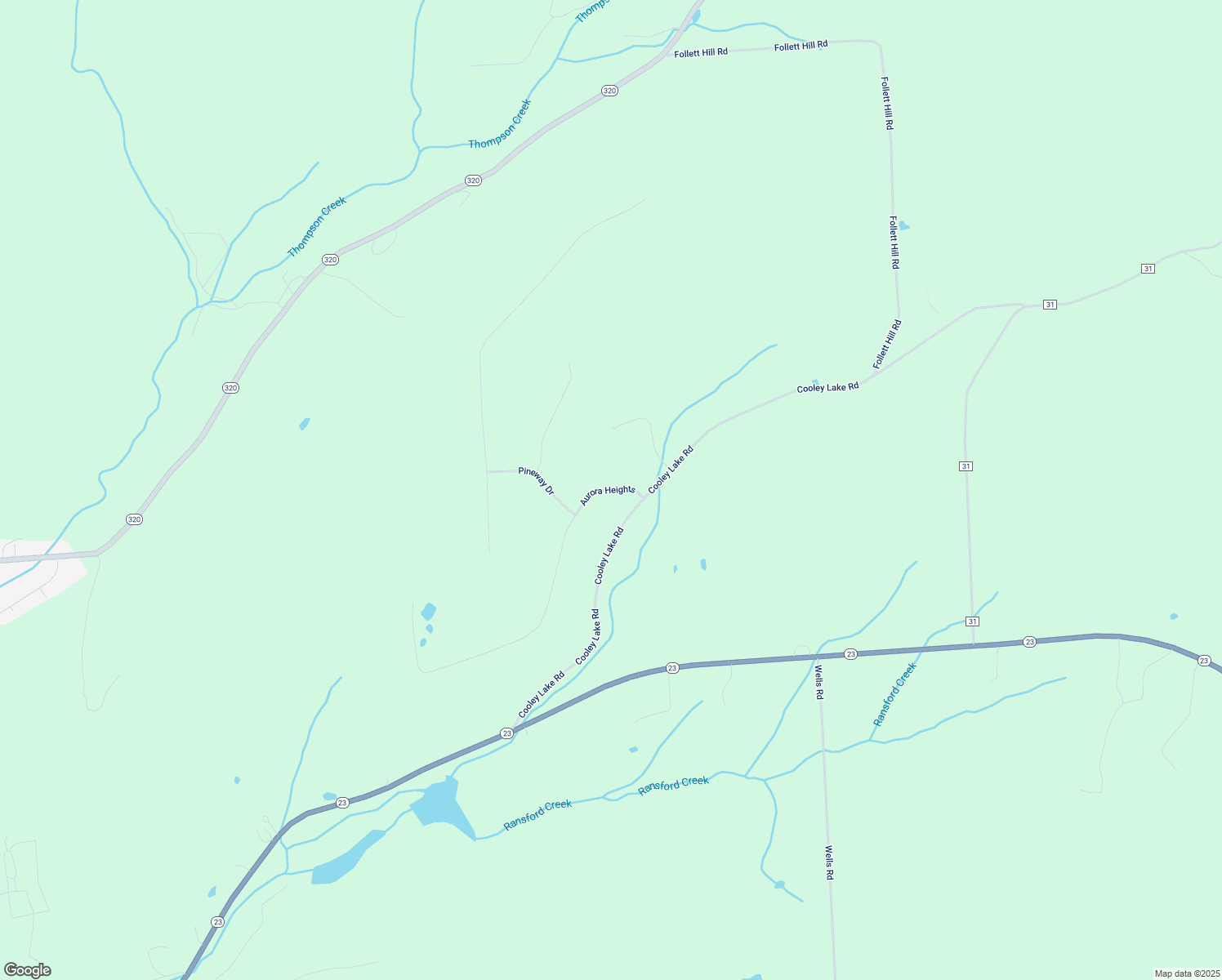 map of restaurants, bars, coffee shops, grocery stores, and more near Aurora Heights in Chenango