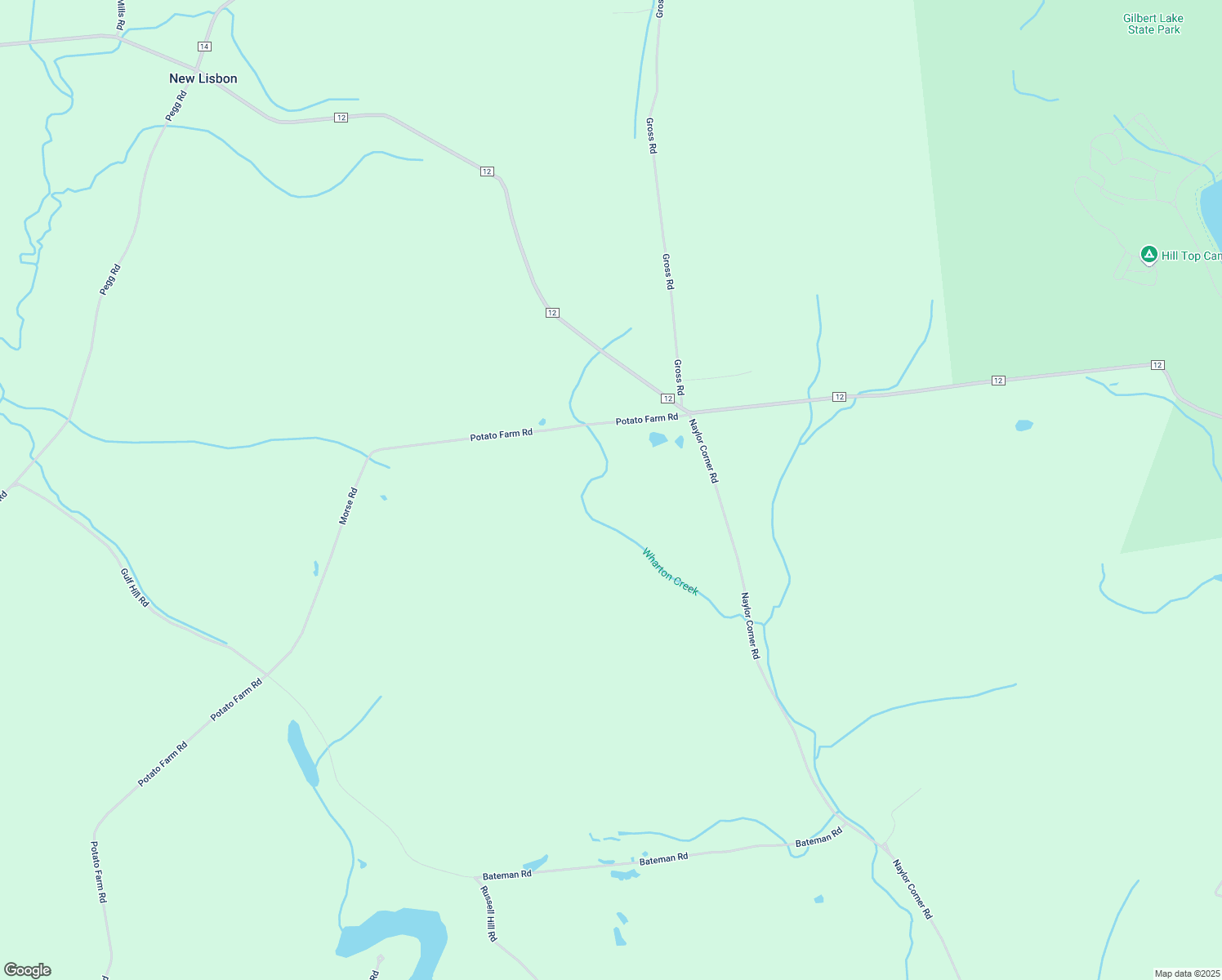 map of restaurants, bars, coffee shops, grocery stores, and more near in New Lisbon