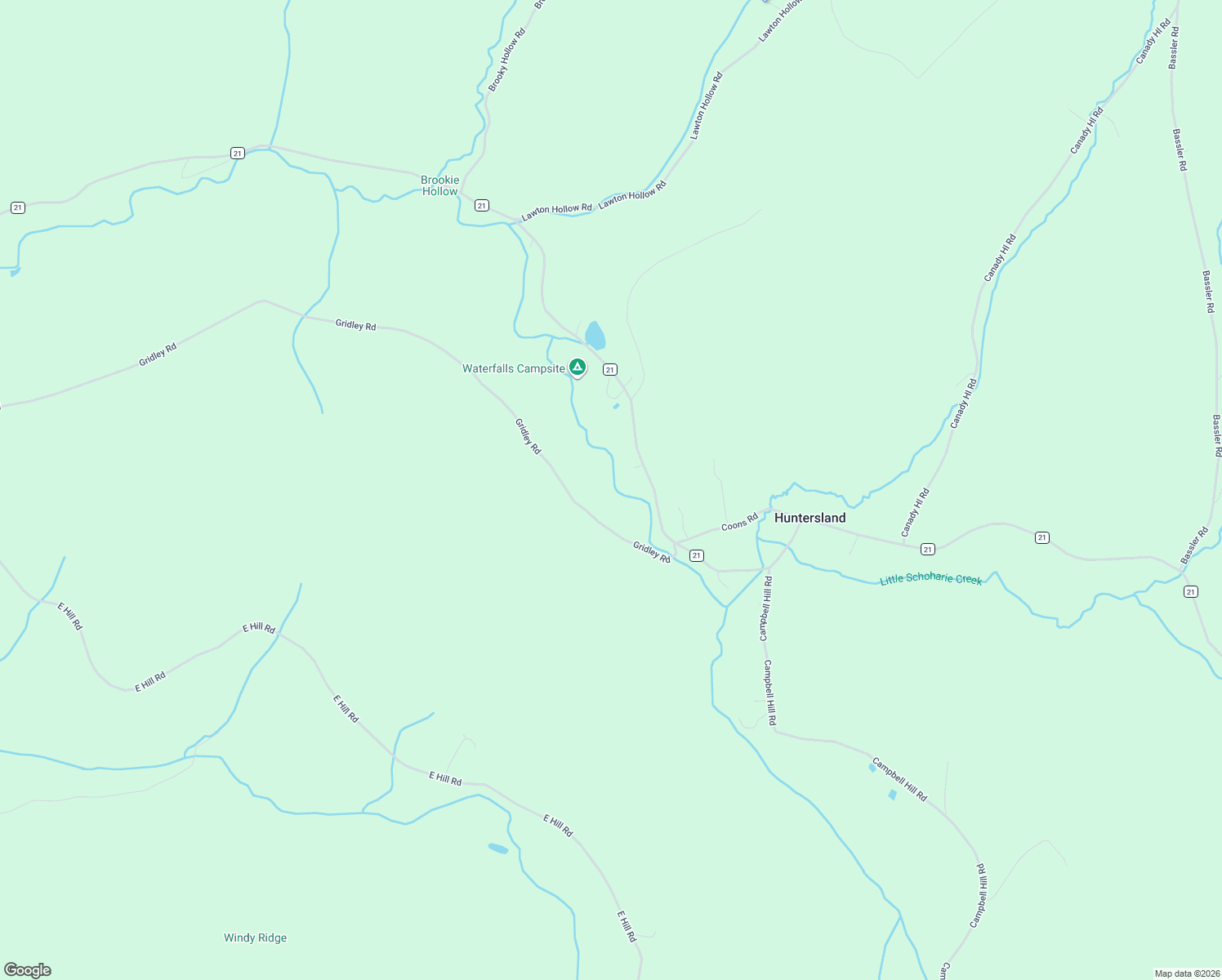 map of restaurants, bars, coffee shops, grocery stores, and more near 1499 Huntersland Road in Middleburgh