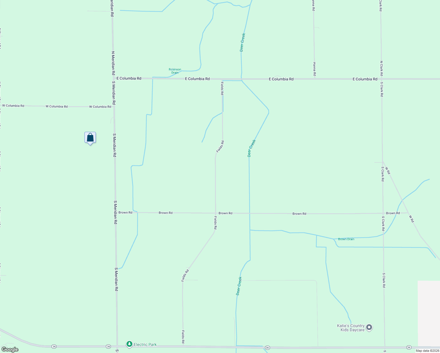 map of restaurants, bars, coffee shops, grocery stores, and more near 373 Fields Road in Dansville