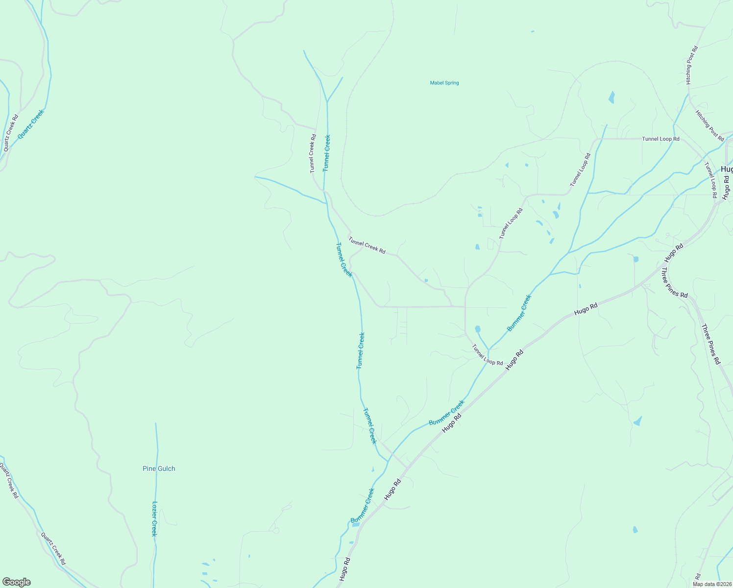 map of restaurants, bars, coffee shops, grocery stores, and more near 486 Tunnel Creek Road in Grants Pass
