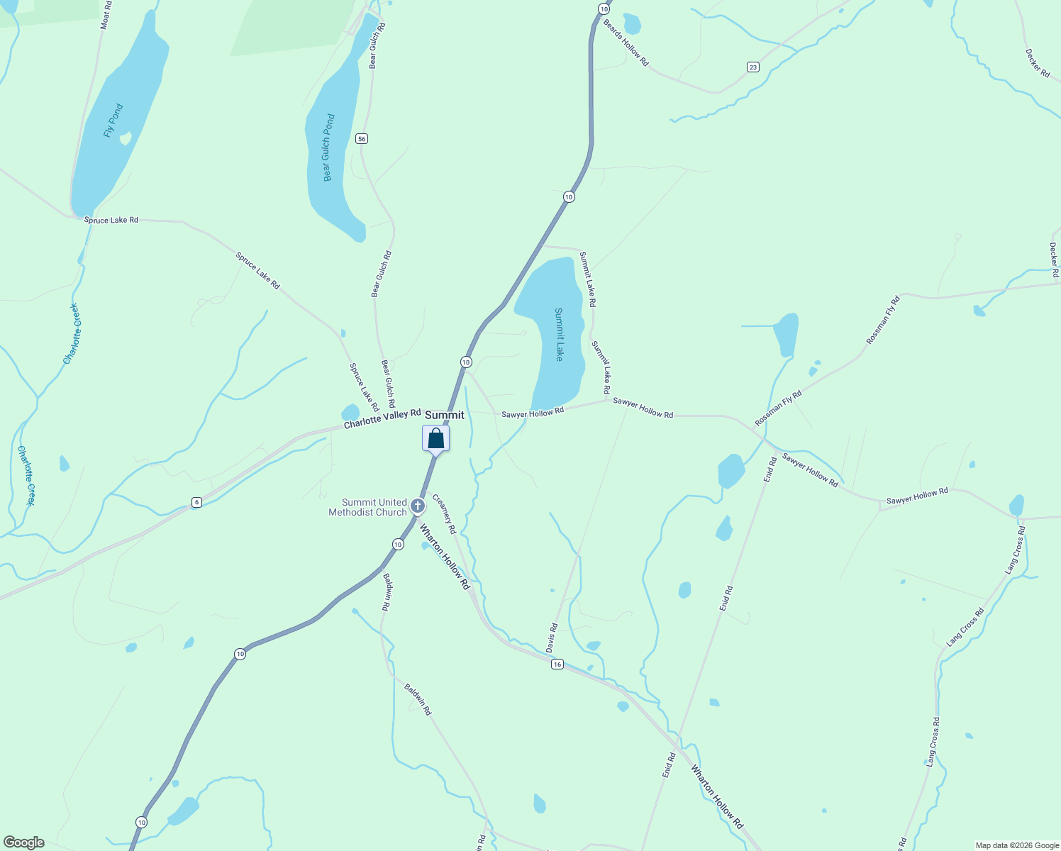 map of restaurants, bars, coffee shops, grocery stores, and more near 154 Sawyer Hollow Rd in Summit