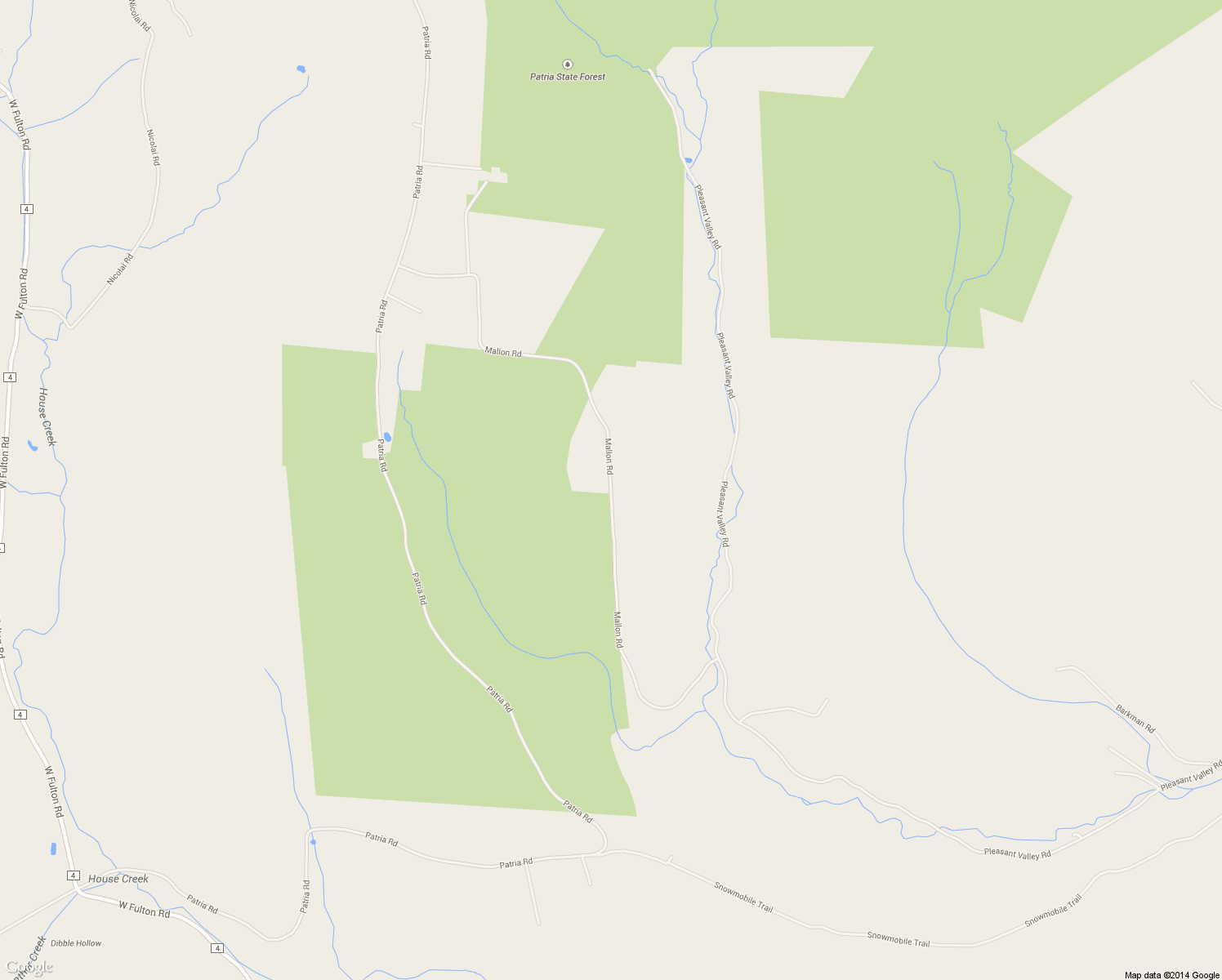 map of restaurants, bars, coffee shops, grocery stores, and more near Mallon Road in Fultonham