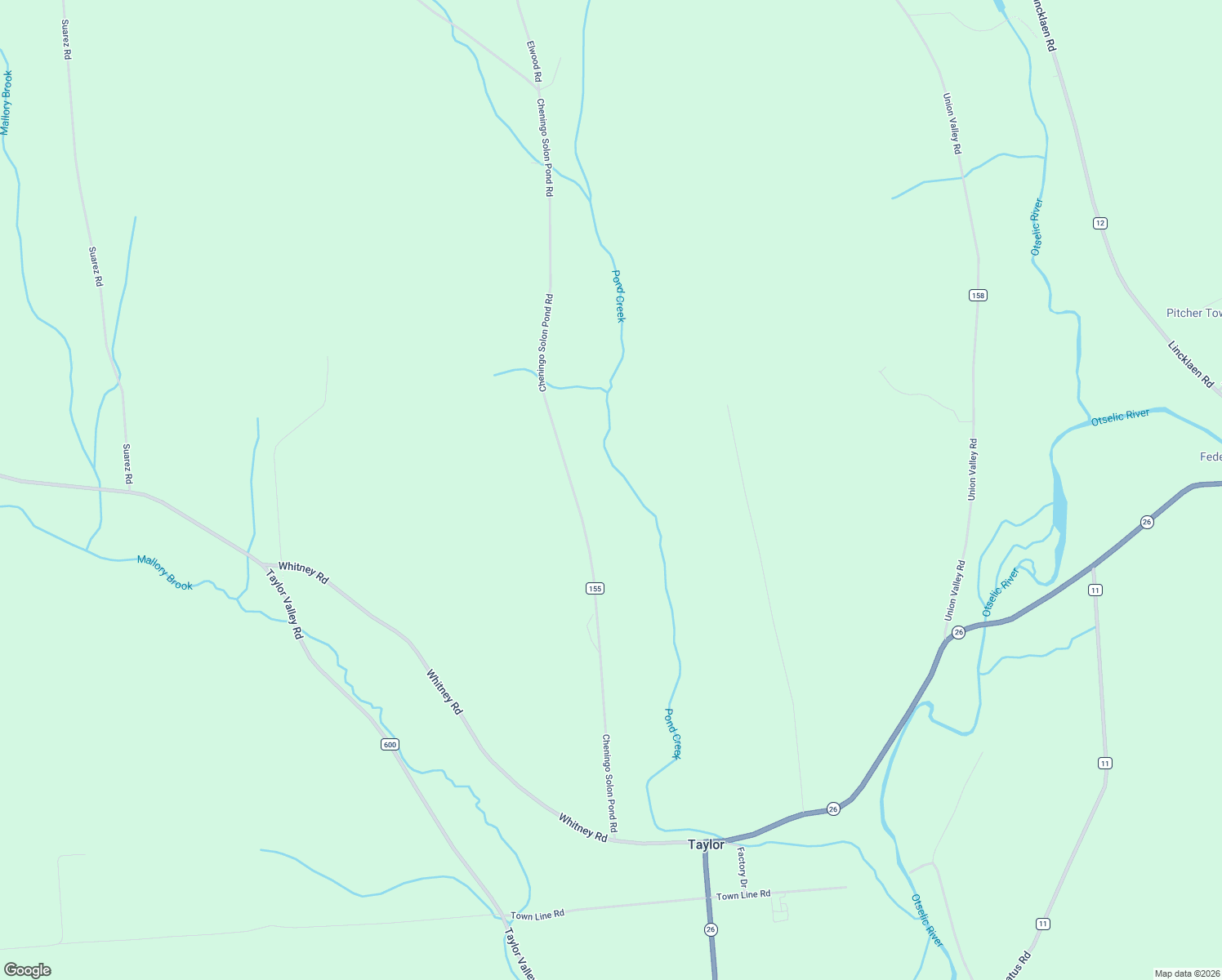 map of restaurants, bars, coffee shops, grocery stores, and more near 3616 Cheningo Solon Pond Road in Cincinnatus