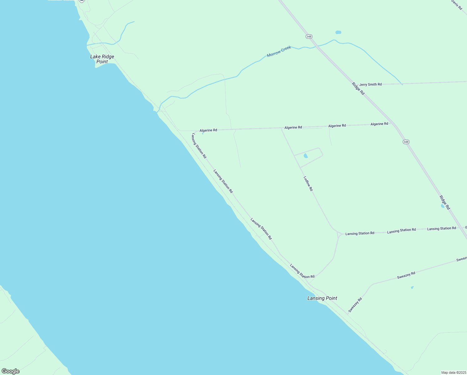 map of restaurants, bars, coffee shops, grocery stores, and more near 620 Lansing Station Road in Lansing