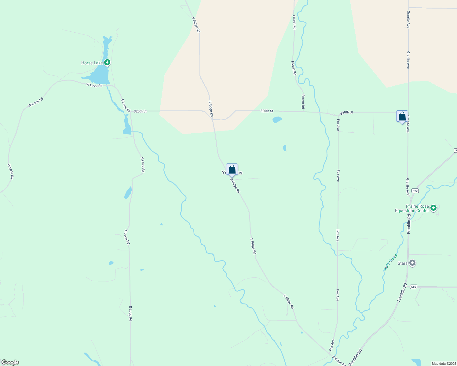 map of restaurants, bars, coffee shops, grocery stores, and more near 32475 South Ridge Road in Sioux City