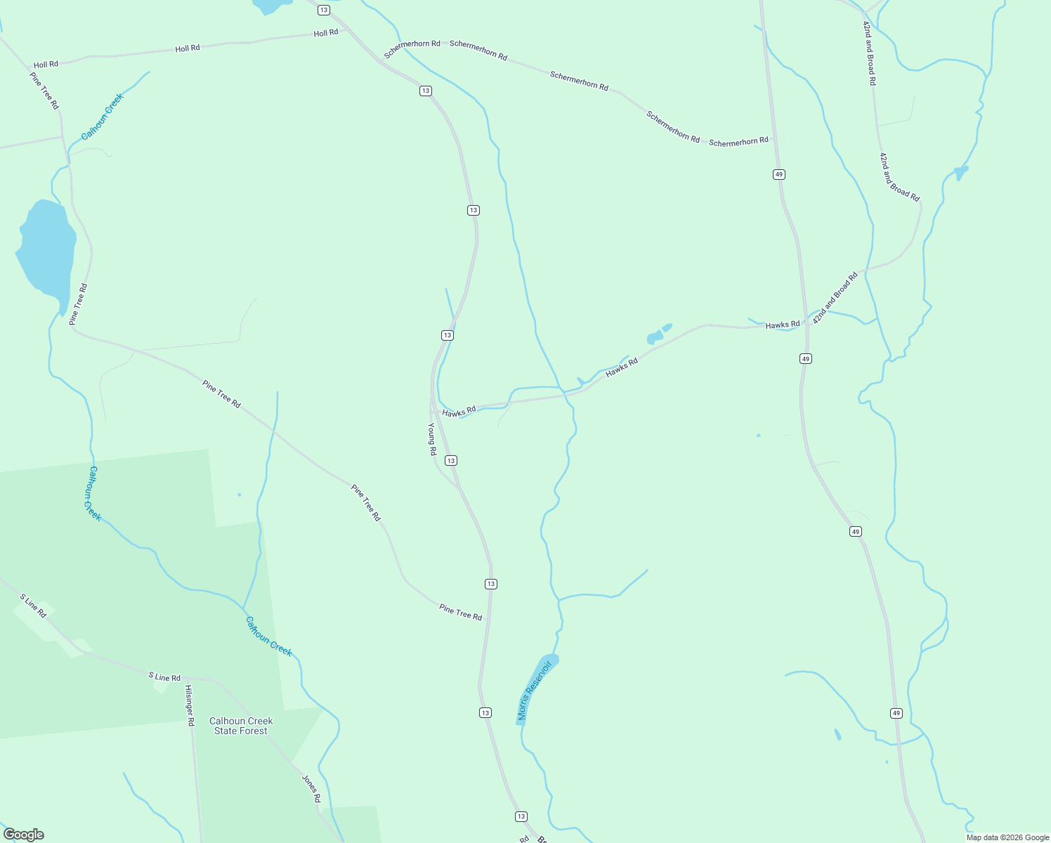 map of restaurants, bars, coffee shops, grocery stores, and more near 158 Hawks Road in New Berlin