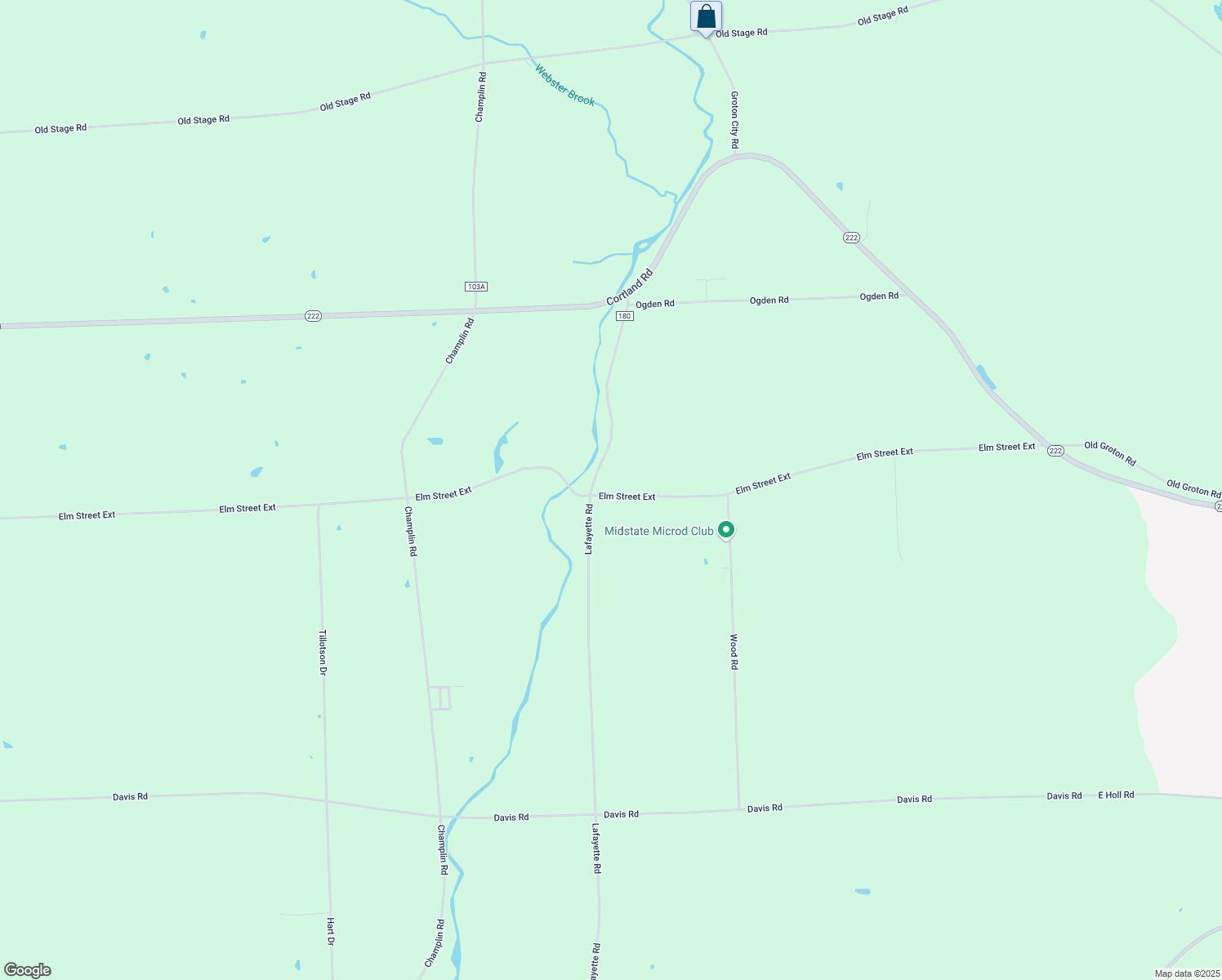 map of restaurants, bars, coffee shops, grocery stores, and more near 477 Lafayette Rd in Groton