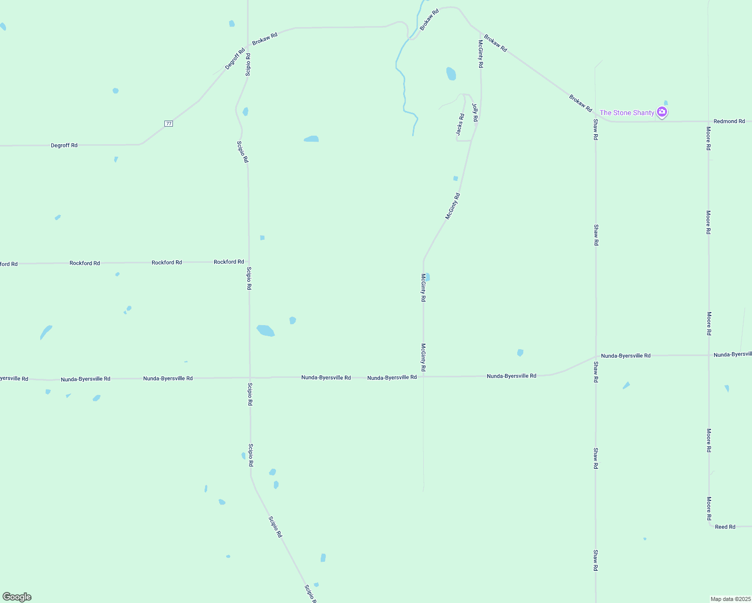 map of restaurants, bars, coffee shops, grocery stores, and more near in Nunda