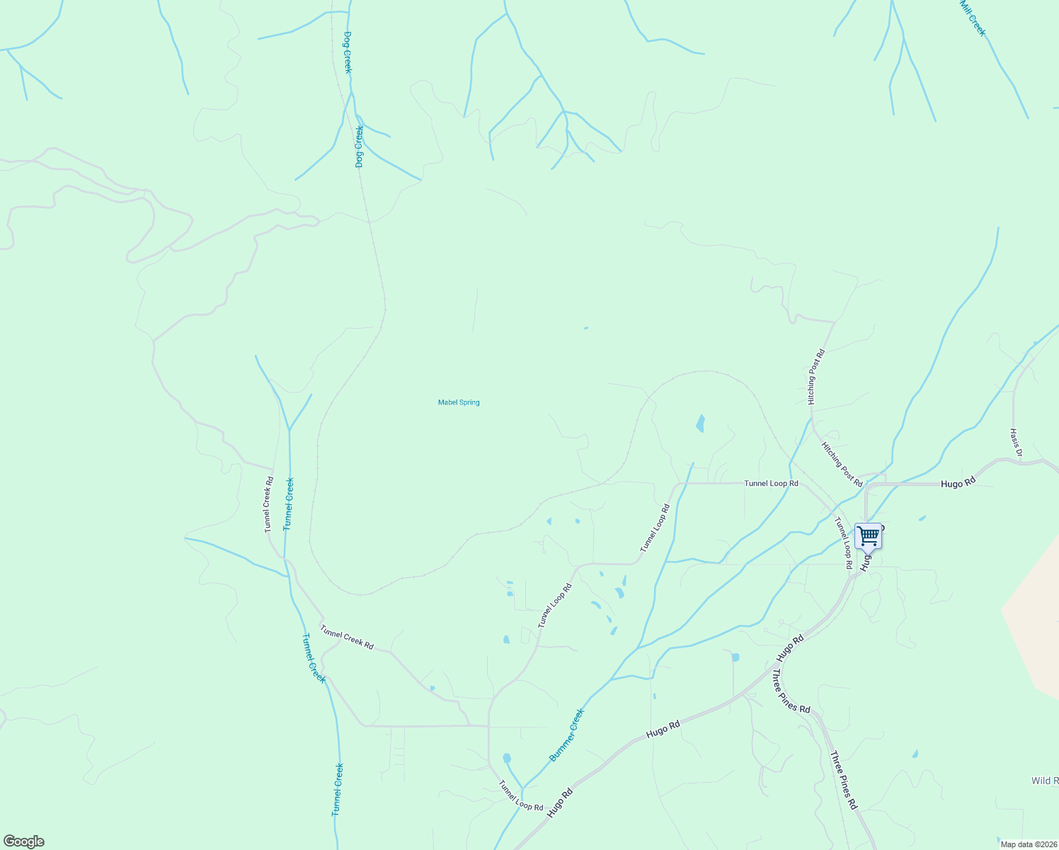 map of restaurants, bars, coffee shops, grocery stores, and more near 6380 Tunnel Loop Road in Grants Pass