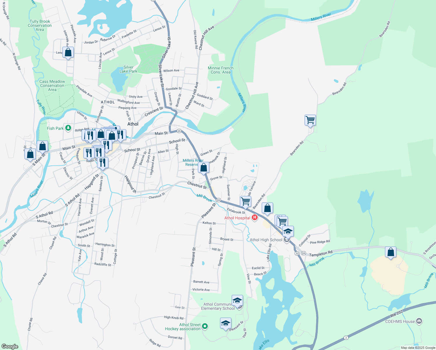 84 Grove Street, Athol MA Walk Score