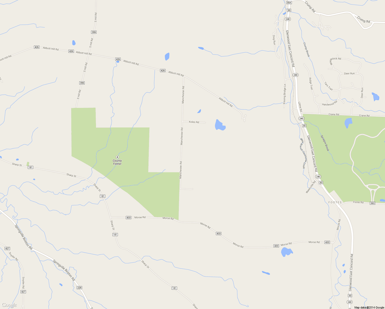 map of restaurants, bars, coffee shops, grocery stores, and more near 10765 Manchester Road in Boston