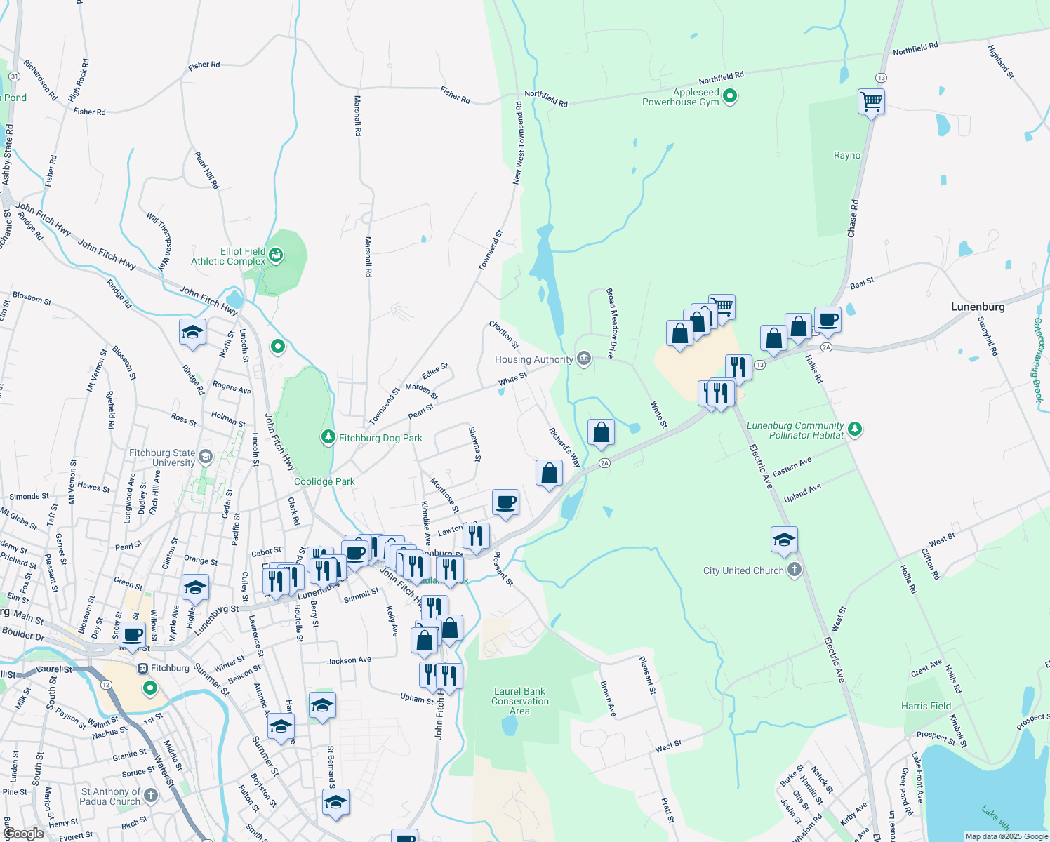 May's Field Road, Lunenburg MA Walk Score