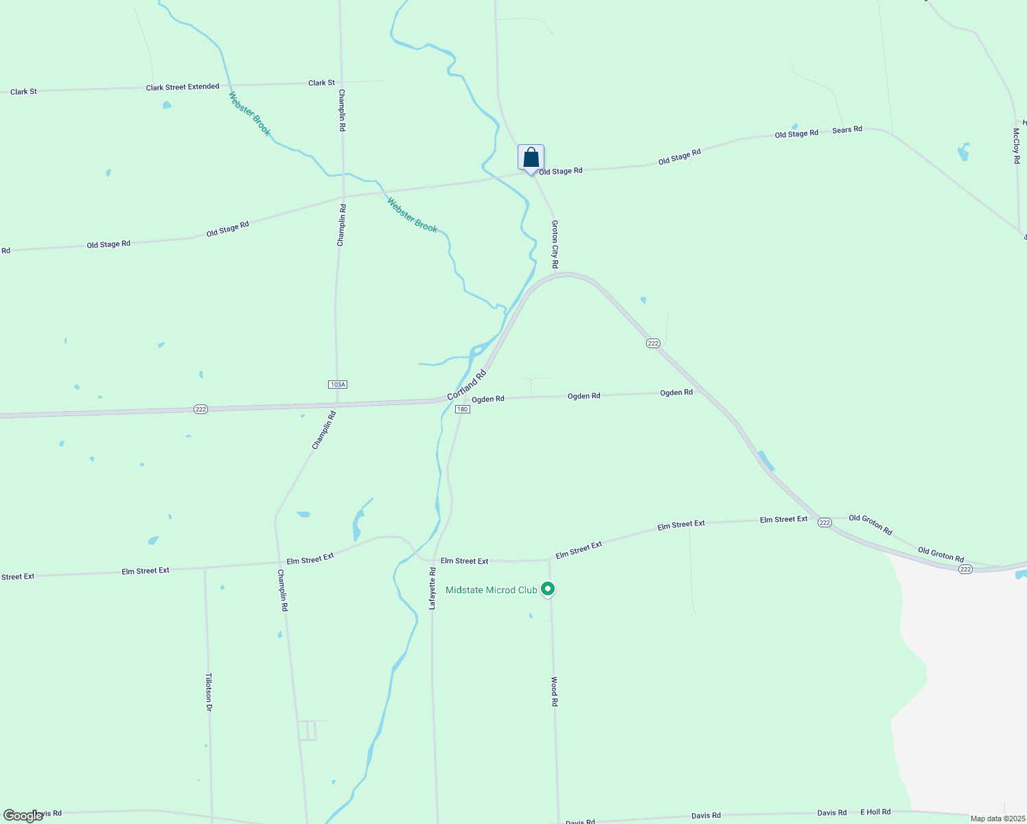 map of restaurants, bars, coffee shops, grocery stores, and more near 31 Ogden Rd in Groton