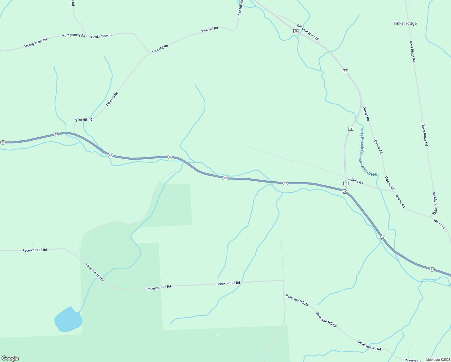 map of restaurants, bars, coffee shops, grocery stores, and more near 3334 New York 23 in South Plymouth