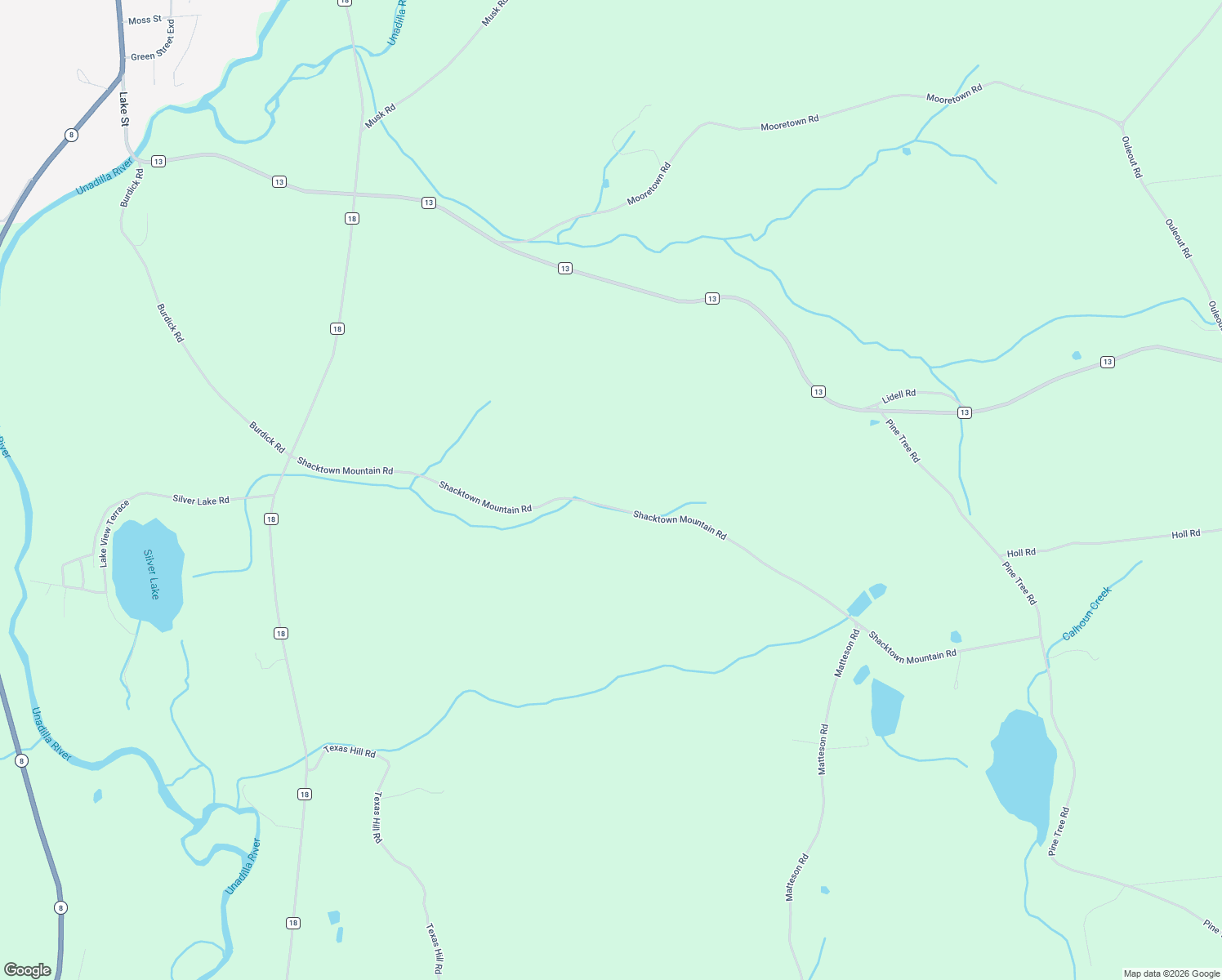map of restaurants, bars, coffee shops, grocery stores, and more near 283 Shacktown Mountain Road in New Berlin