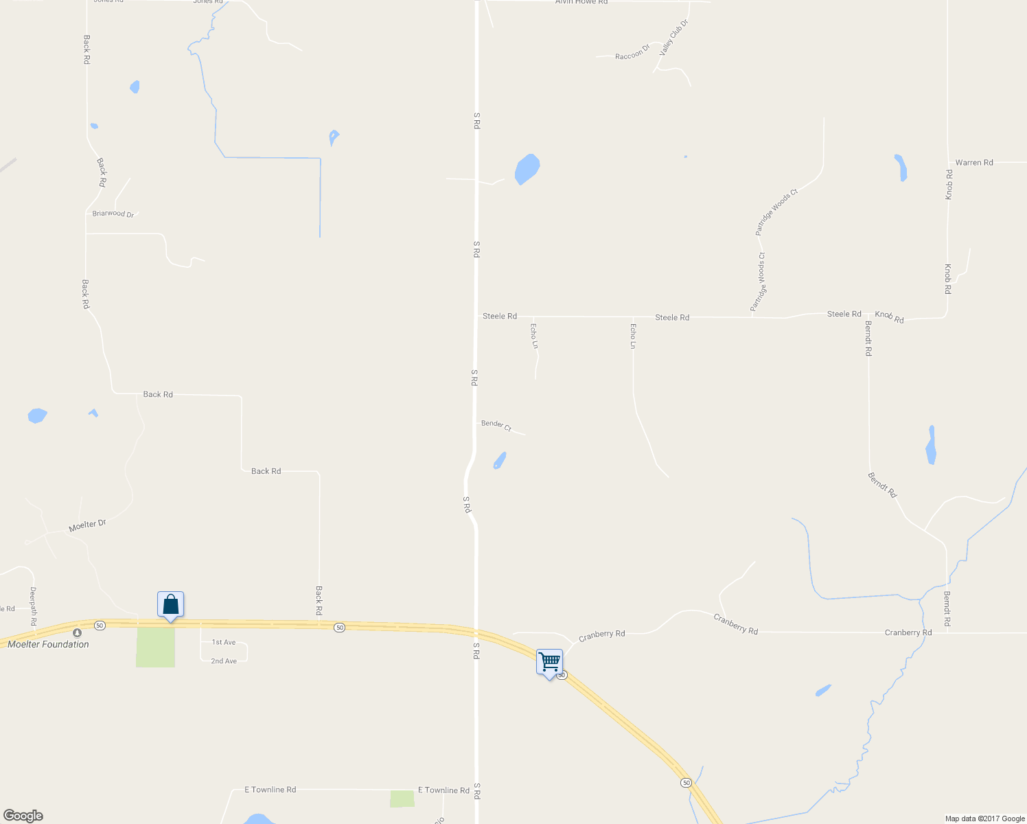 map of restaurants, bars, coffee shops, grocery stores, and more near 5954 Bender Court in Burlington