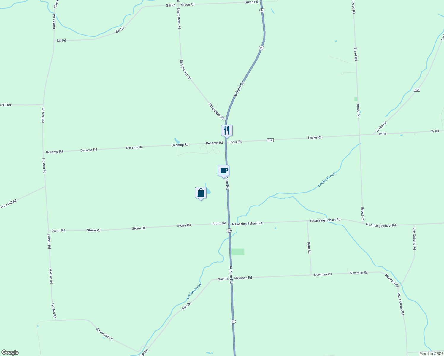 map of restaurants, bars, coffee shops, grocery stores, and more near 1116 Auburn Rd in Groton