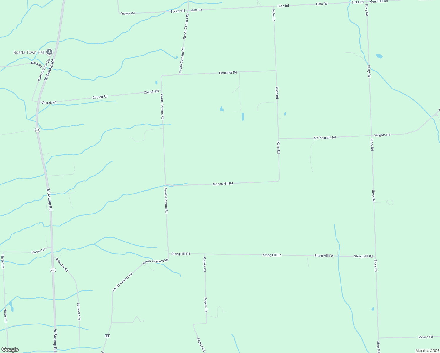 map of restaurants, bars, coffee shops, grocery stores, and more near 6279 Moose Hill Road in Dansville
