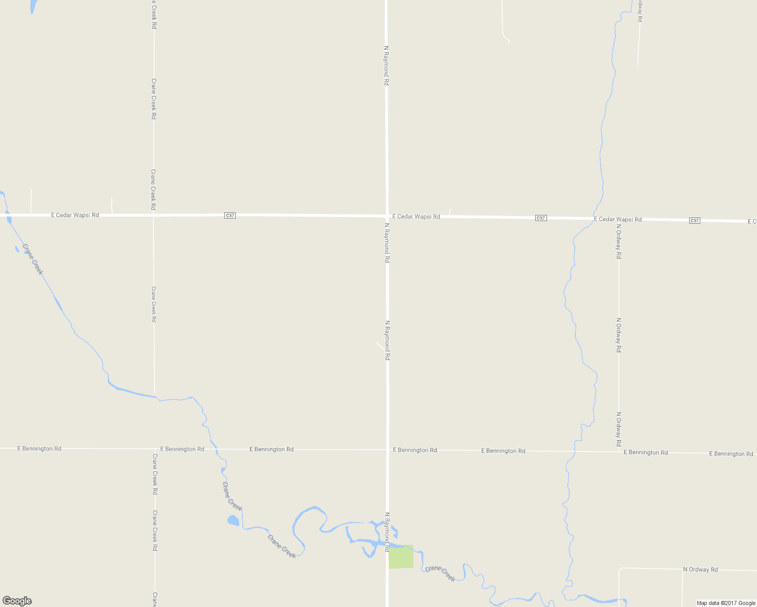 map of restaurants, bars, coffee shops, grocery stores, and more near 7603 North Raymond Road in Dunkerton