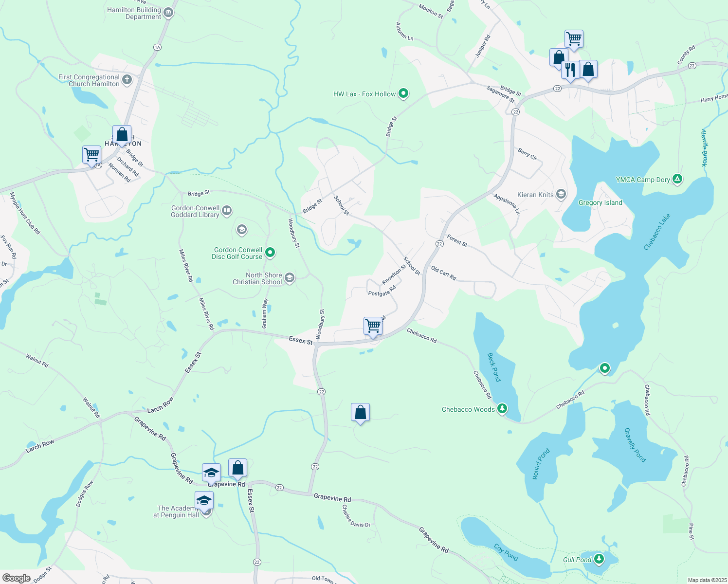 map of restaurants, bars, coffee shops, grocery stores, and more near 35 Postgate Road in Hamilton