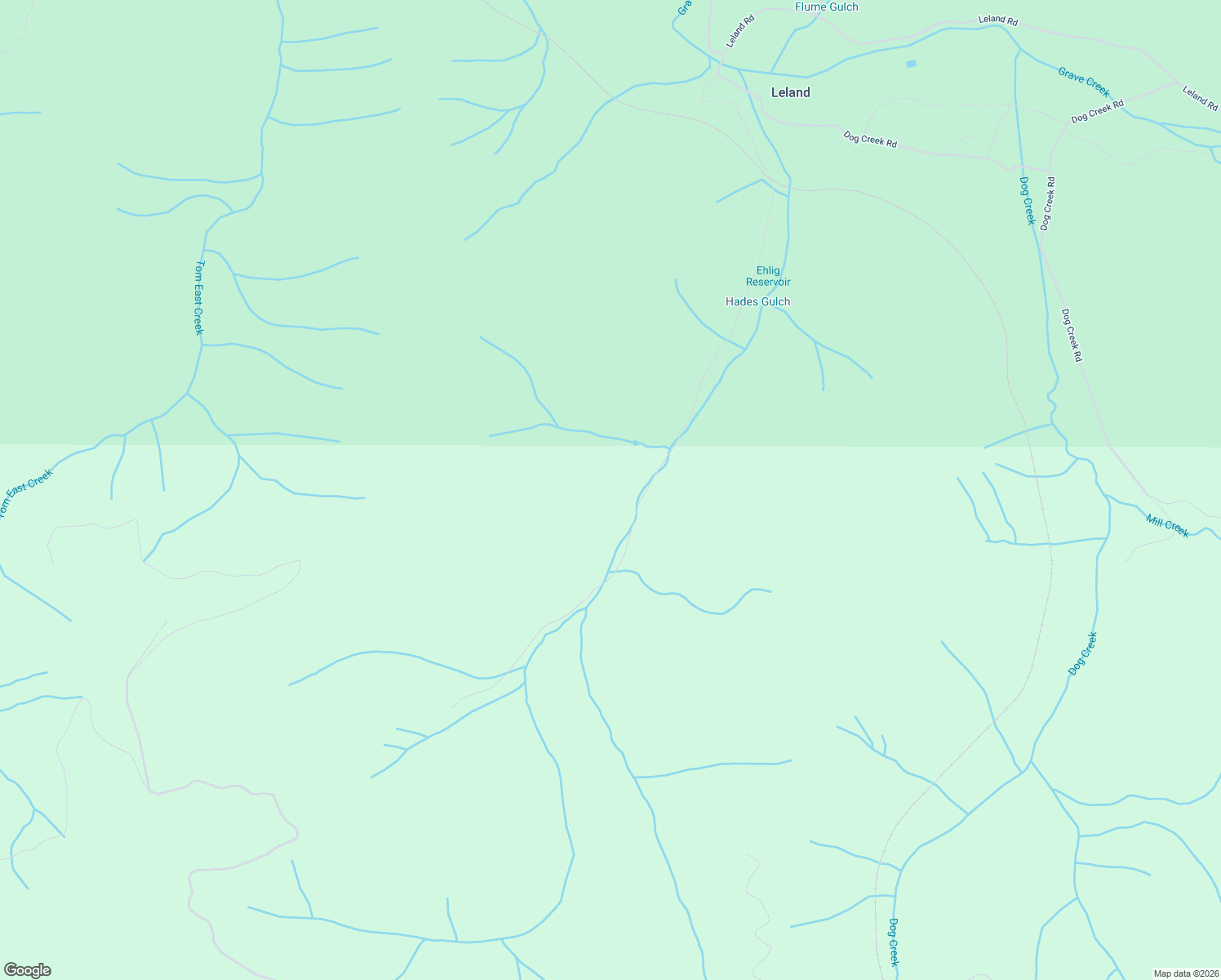 map of restaurants, bars, coffee shops, grocery stores, and more near 520 Brimstone Road in Wolf Creek