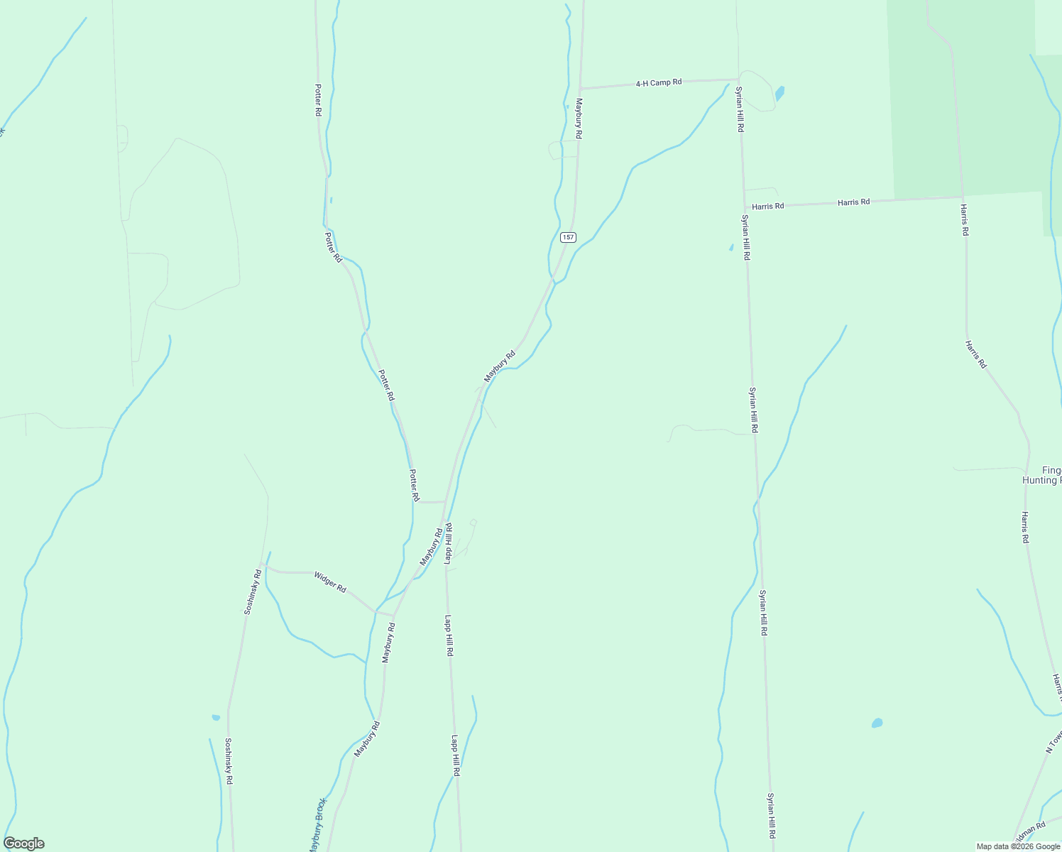 map of restaurants, bars, coffee shops, grocery stores, and more near 4524 Maybury Road in McGraw