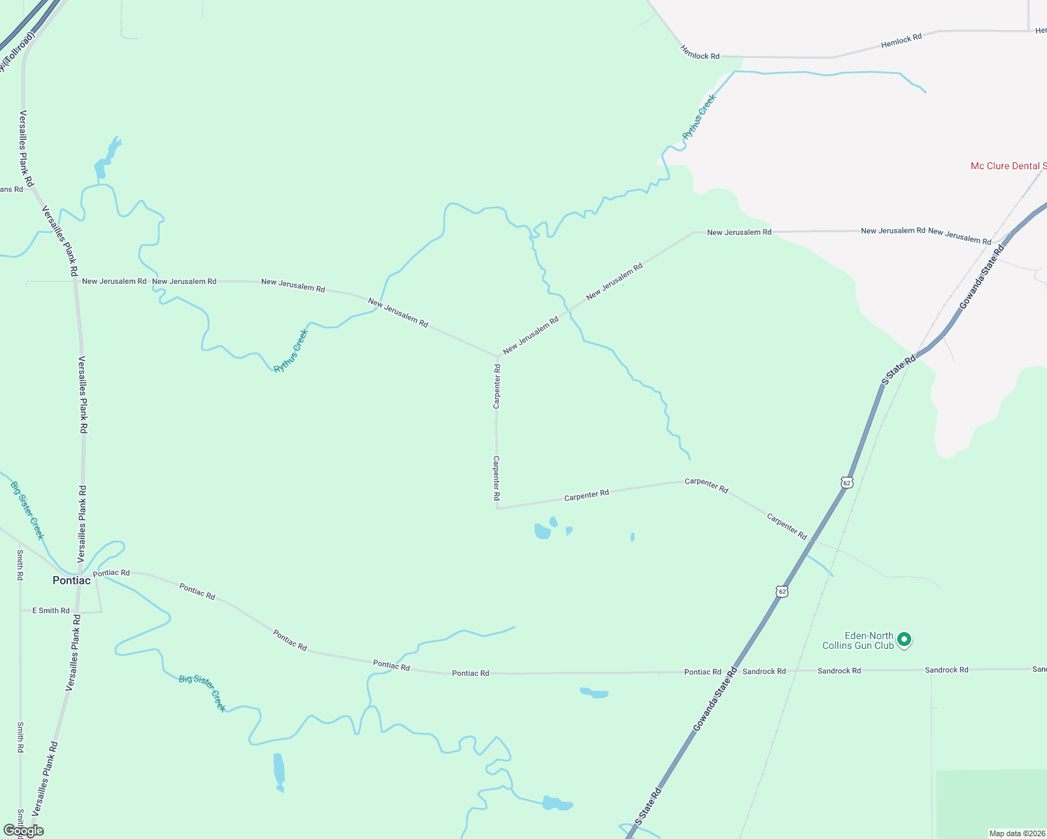 map of restaurants, bars, coffee shops, grocery stores, and more near 9279 Carpenter Rd in Eden