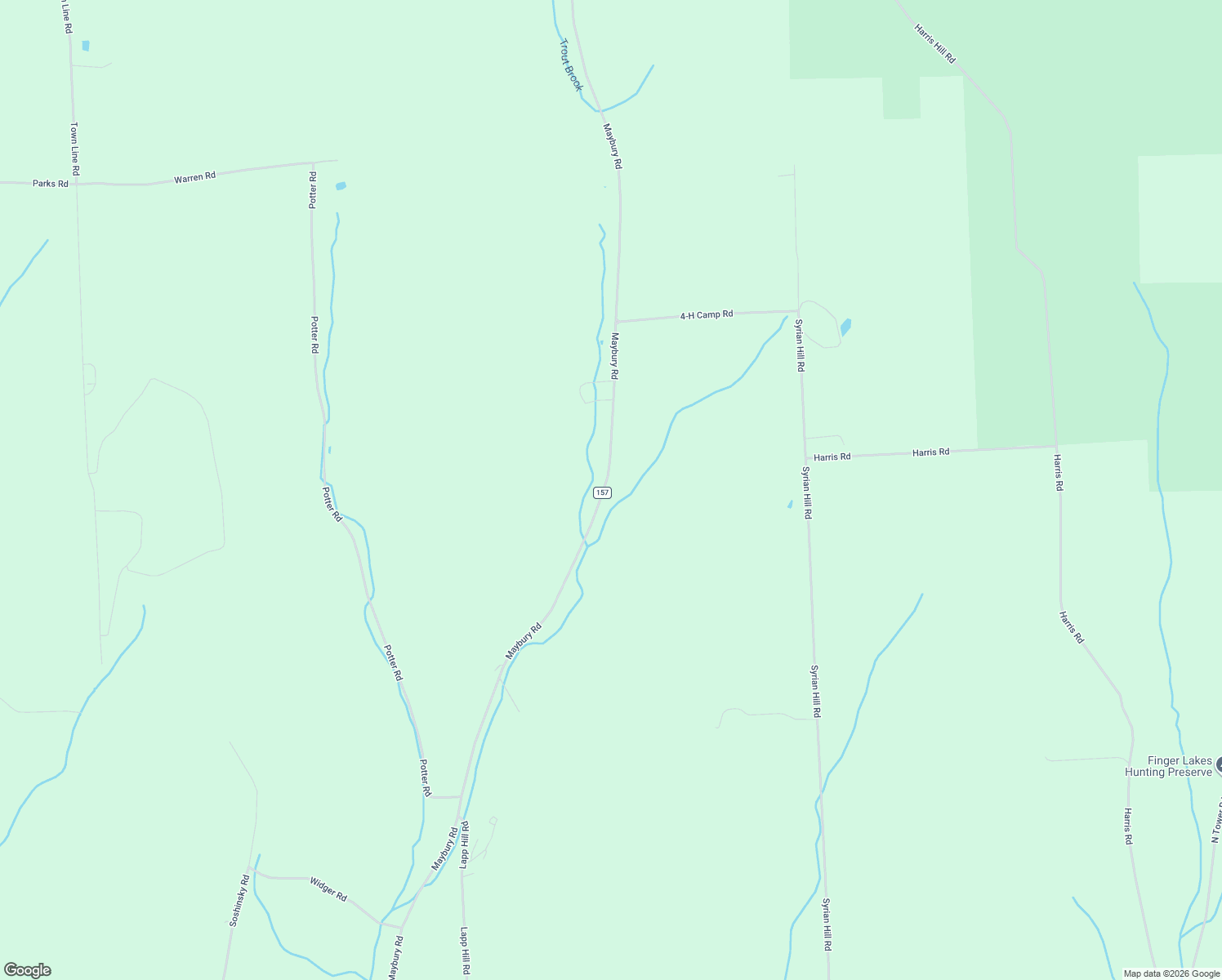 map of restaurants, bars, coffee shops, grocery stores, and more near 4662 Maybury Road in McGraw