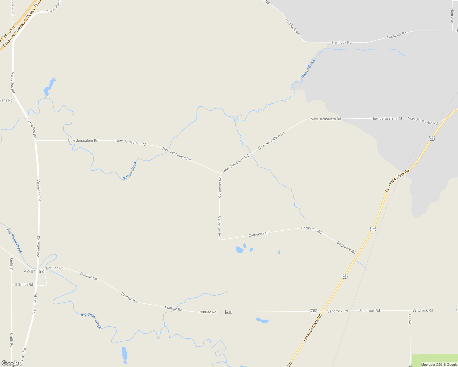 map of restaurants, bars, coffee shops, grocery stores, and more near 9239 Carpenter Road in Eden