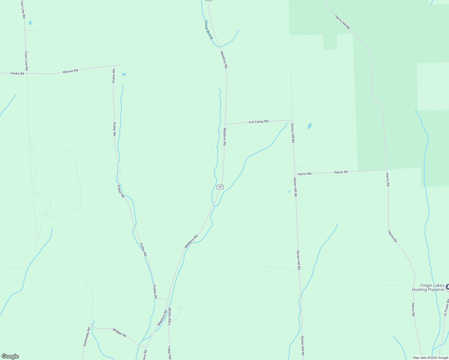 map of restaurants, bars, coffee shops, grocery stores, and more near 4670 Maybury Road in McGraw