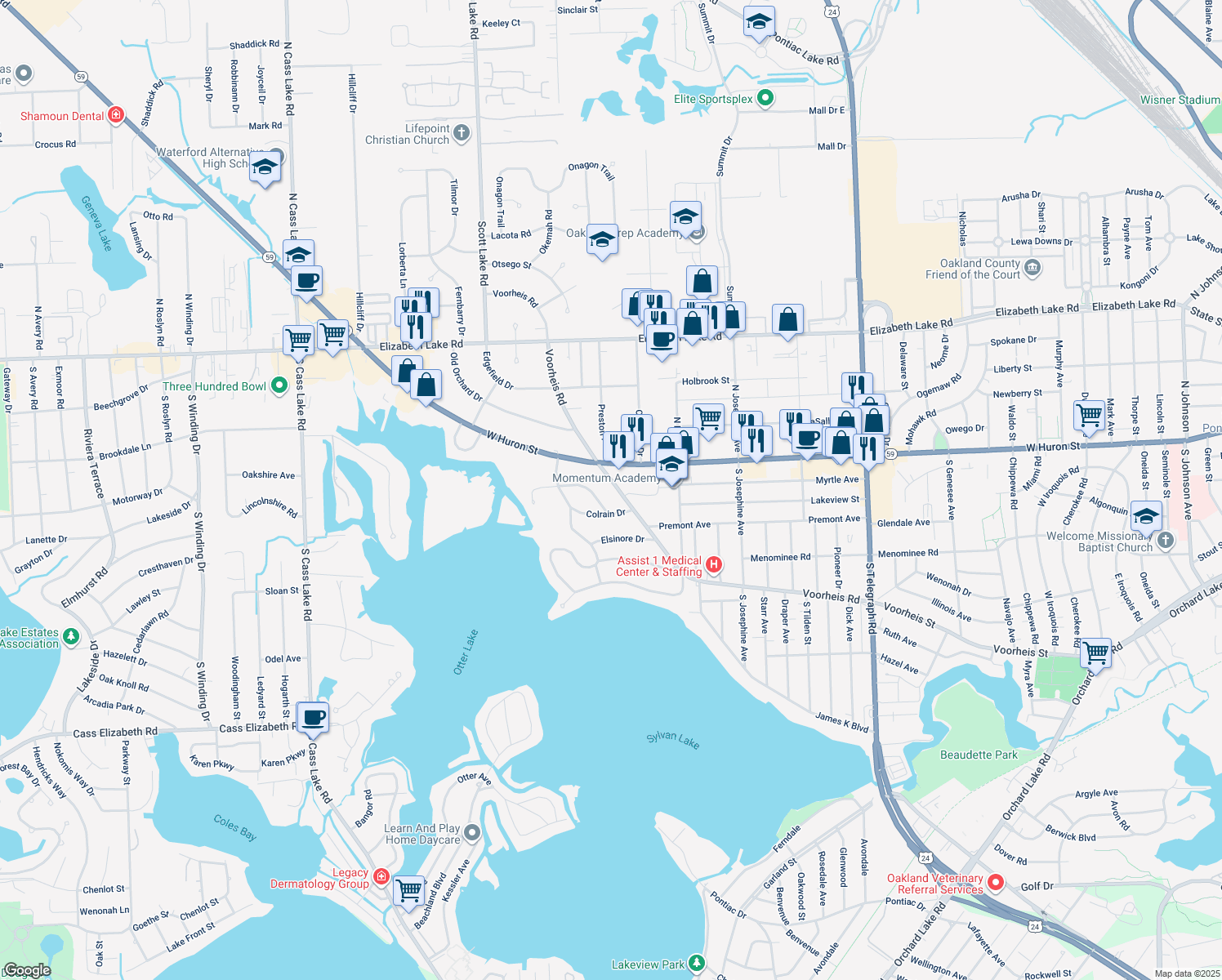 2653 Voorheis Road, Waterford Township MI Walk Score