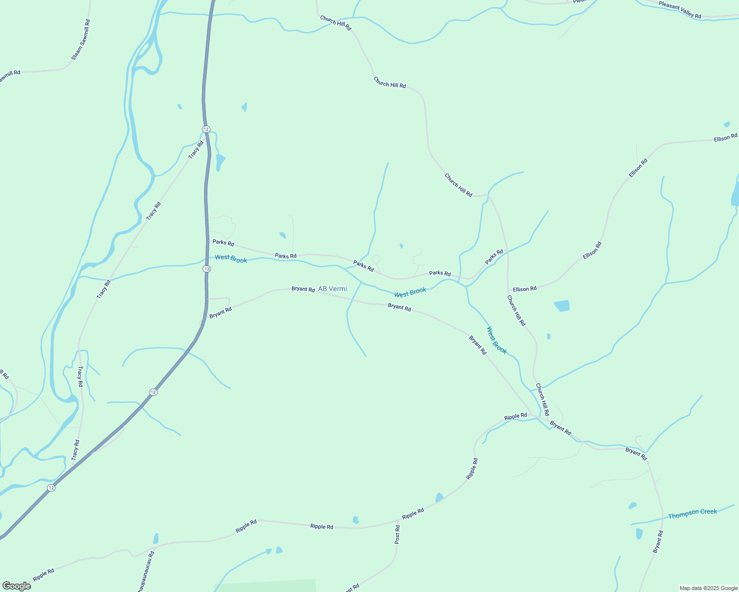 map of restaurants, bars, coffee shops, grocery stores, and more near 664 Bryant Road in Sherburne