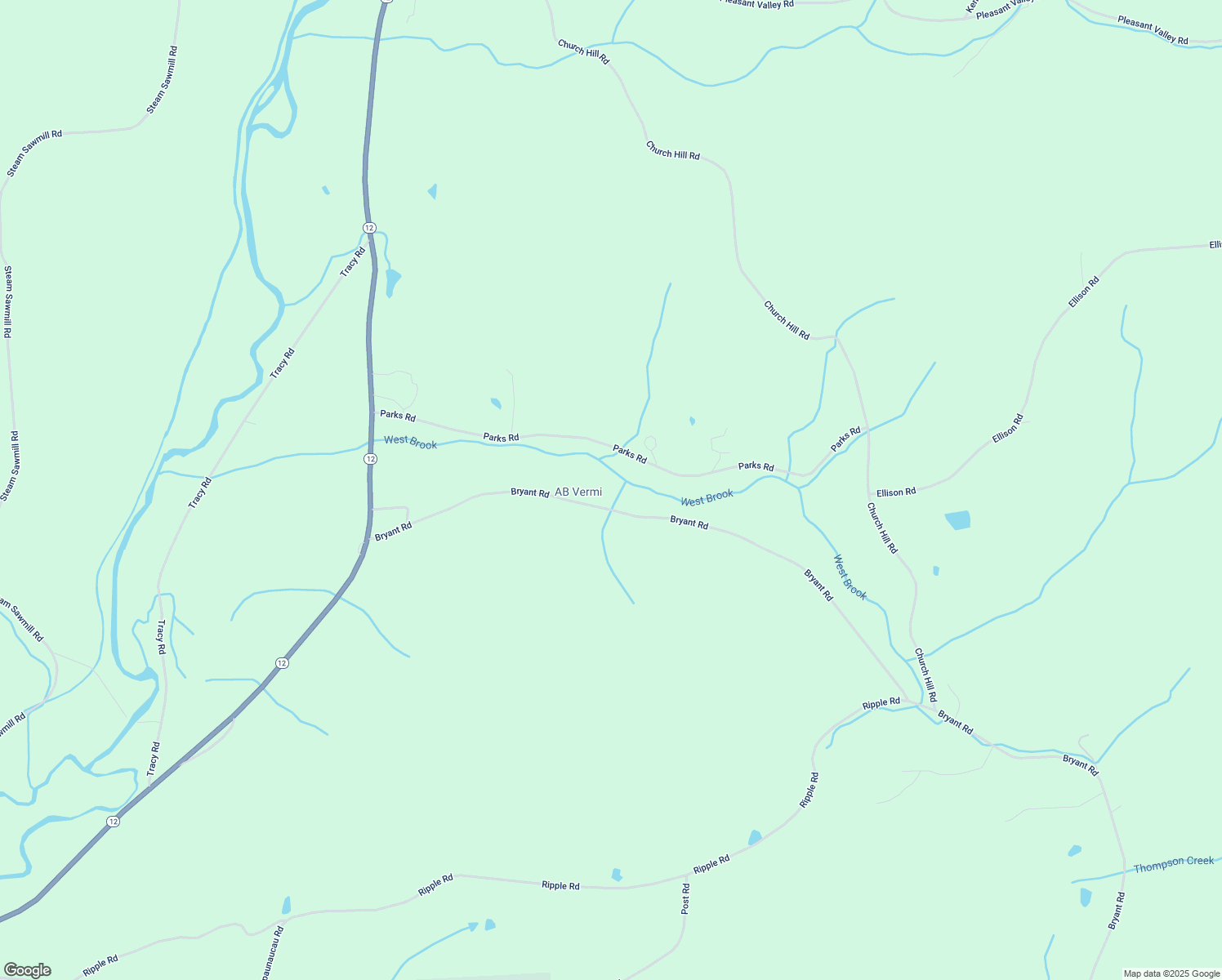 map of restaurants, bars, coffee shops, grocery stores, and more near 664 Bryant Road in Sherburne
