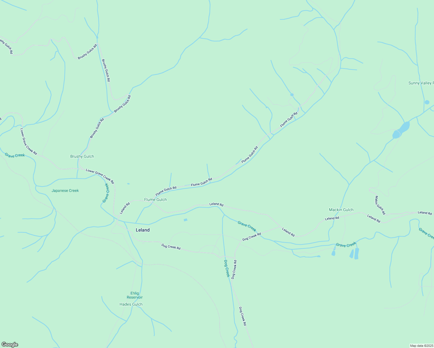 map of restaurants, bars, coffee shops, grocery stores, and more near 3178 Leland Road in Wolf Creek