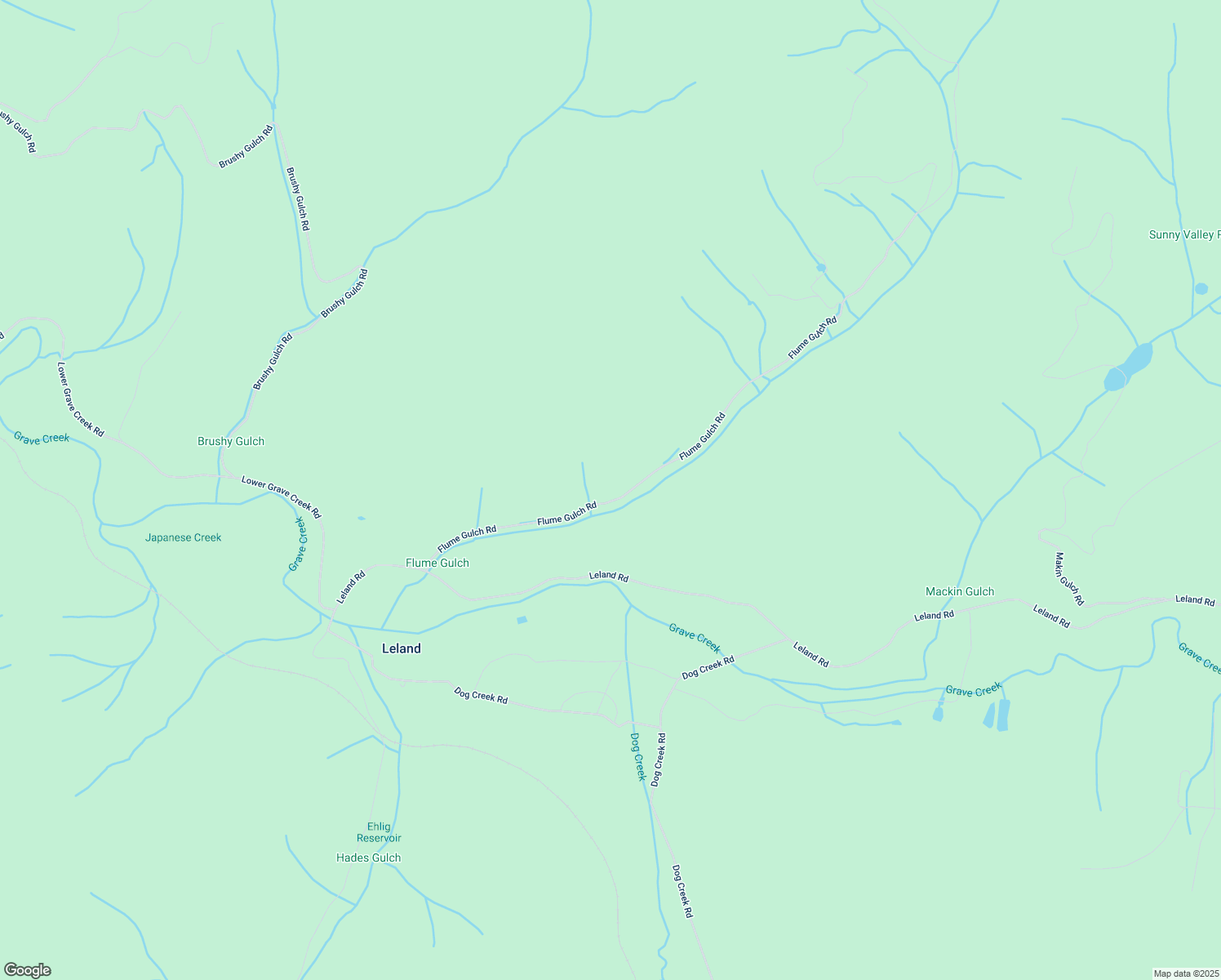 map of restaurants, bars, coffee shops, grocery stores, and more near 3178 Leland Road in Wolf Creek