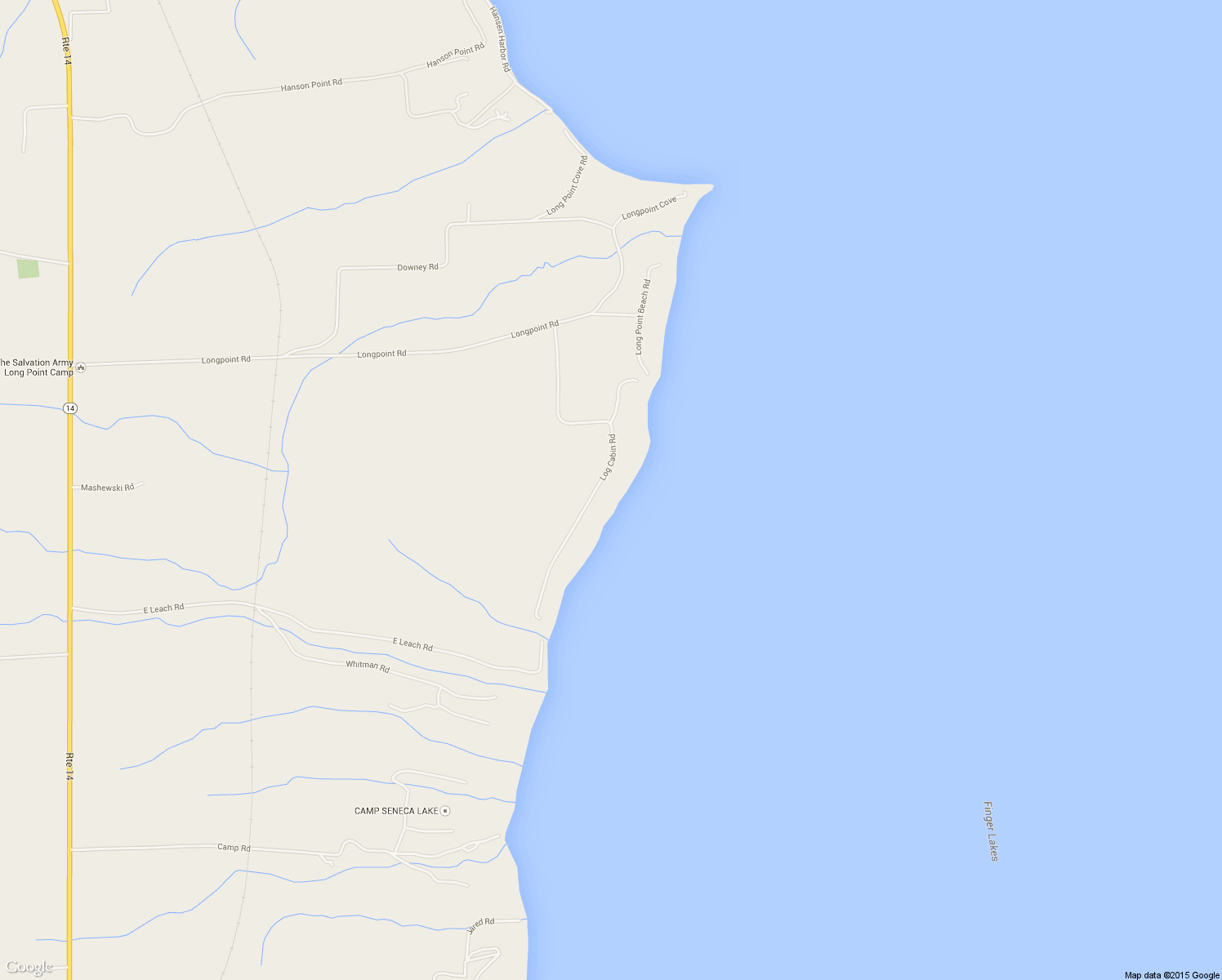 map of restaurants, bars, coffee shops, grocery stores, and more near 1730 Log Cabin Road in Penn Yan
