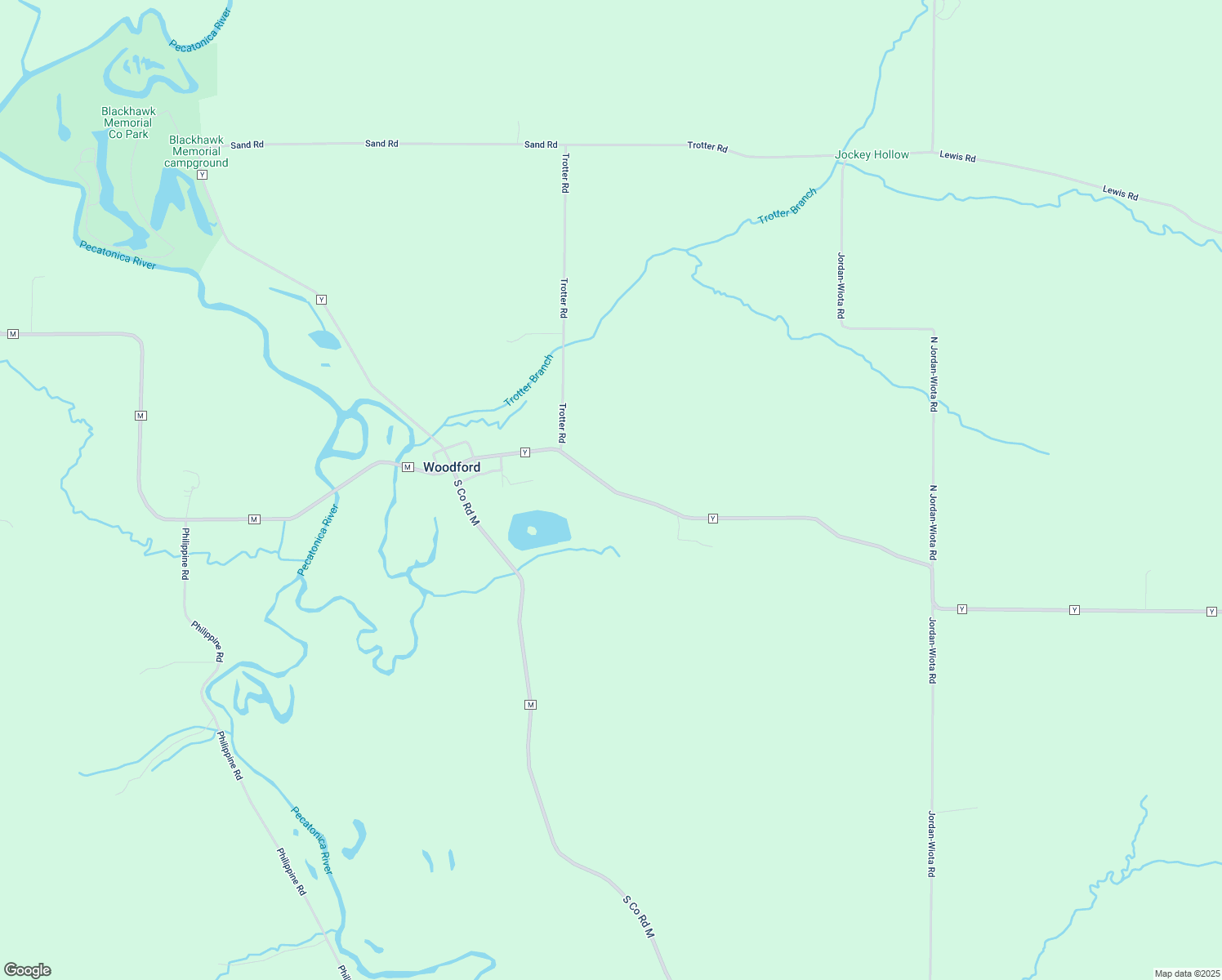 map of restaurants, bars, coffee shops, grocery stores, and more near 1861 County Road Y in Argyle