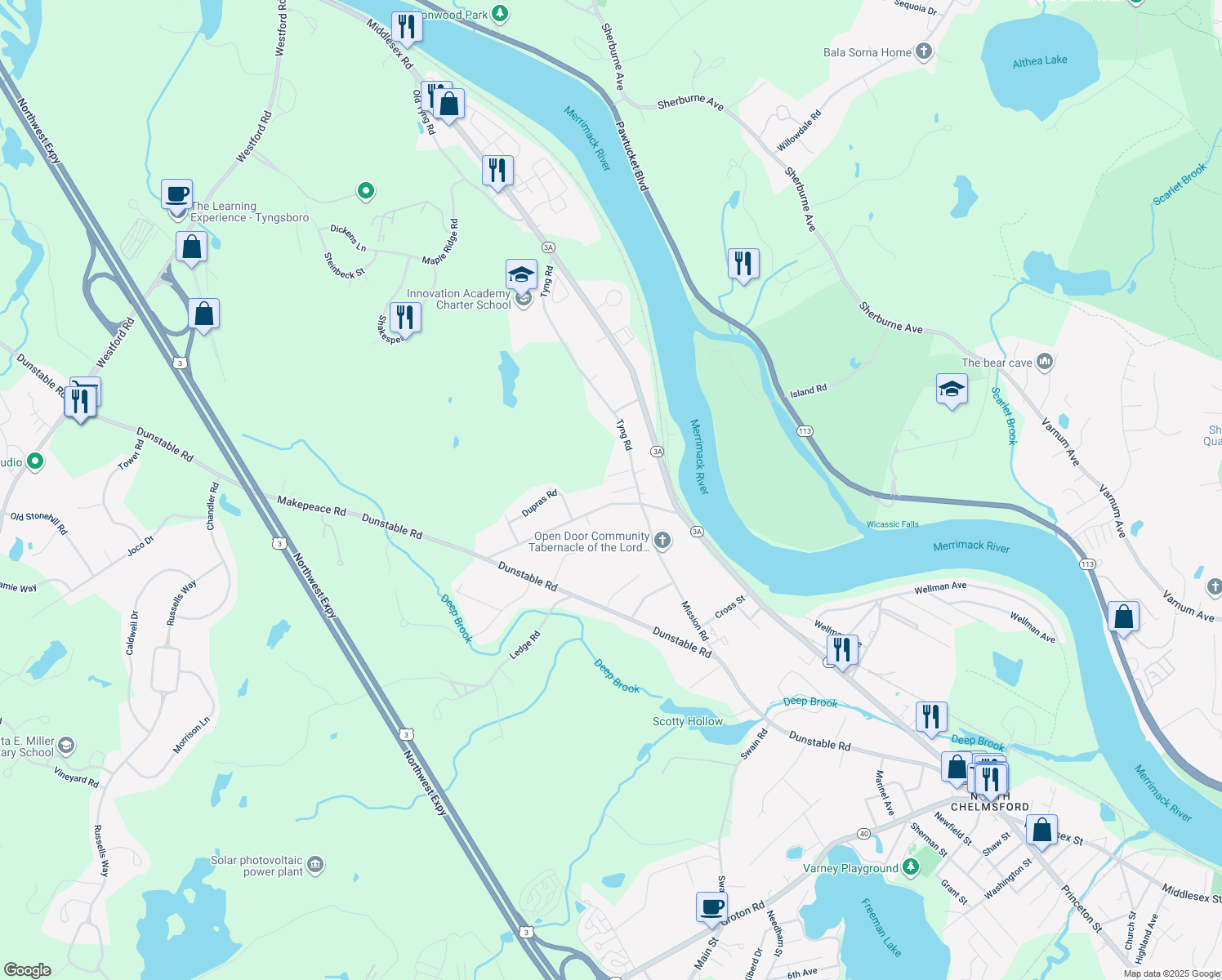 11 Bancroft Street, Tyngsborough MA Walk Score